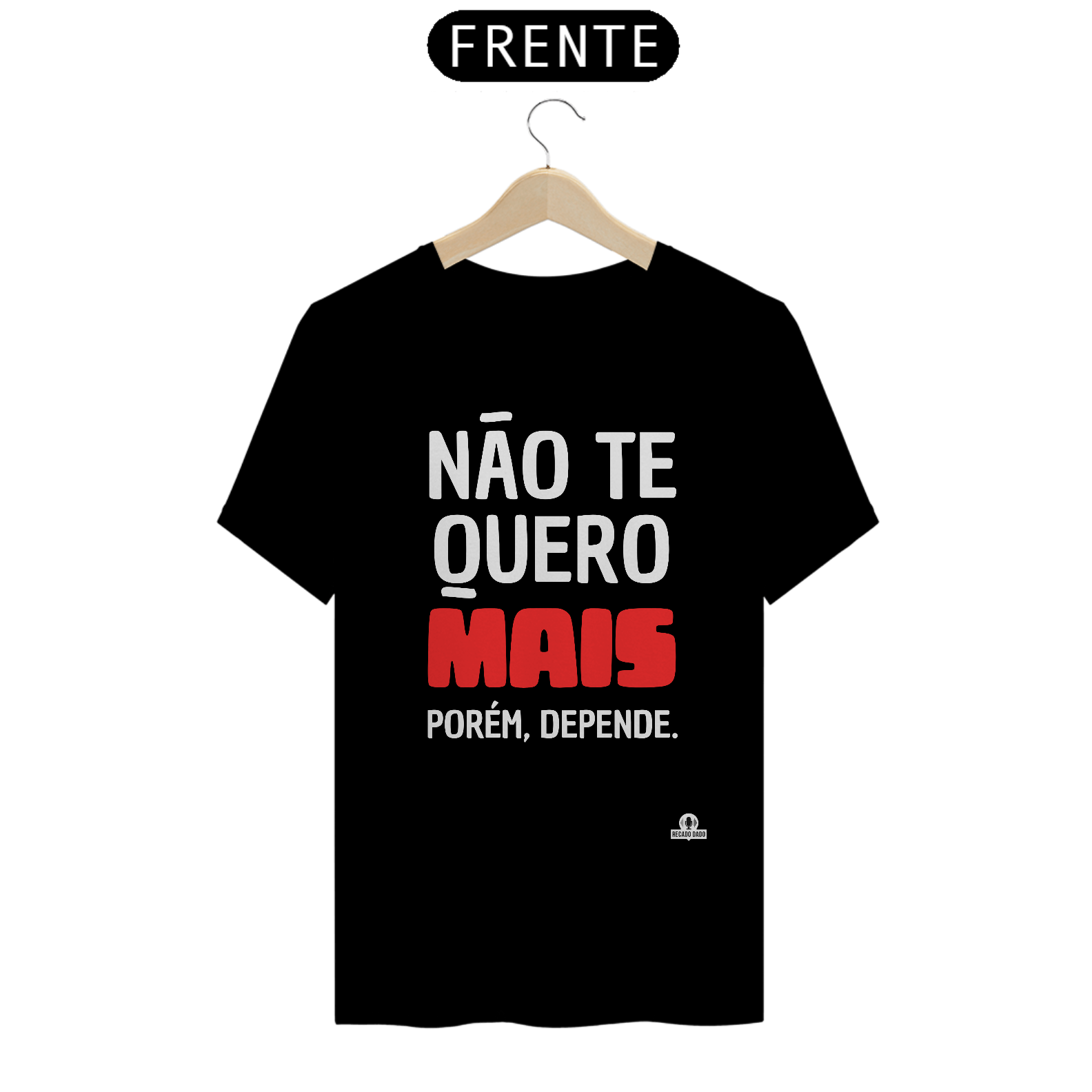 Nome do produto: Camiseta engraçada com frase \
