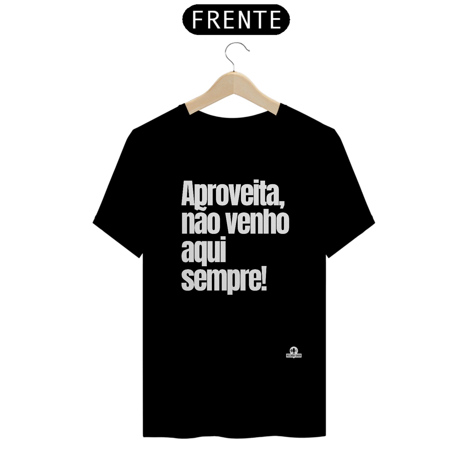 Nome do produto: Camiseta de humor com frase \