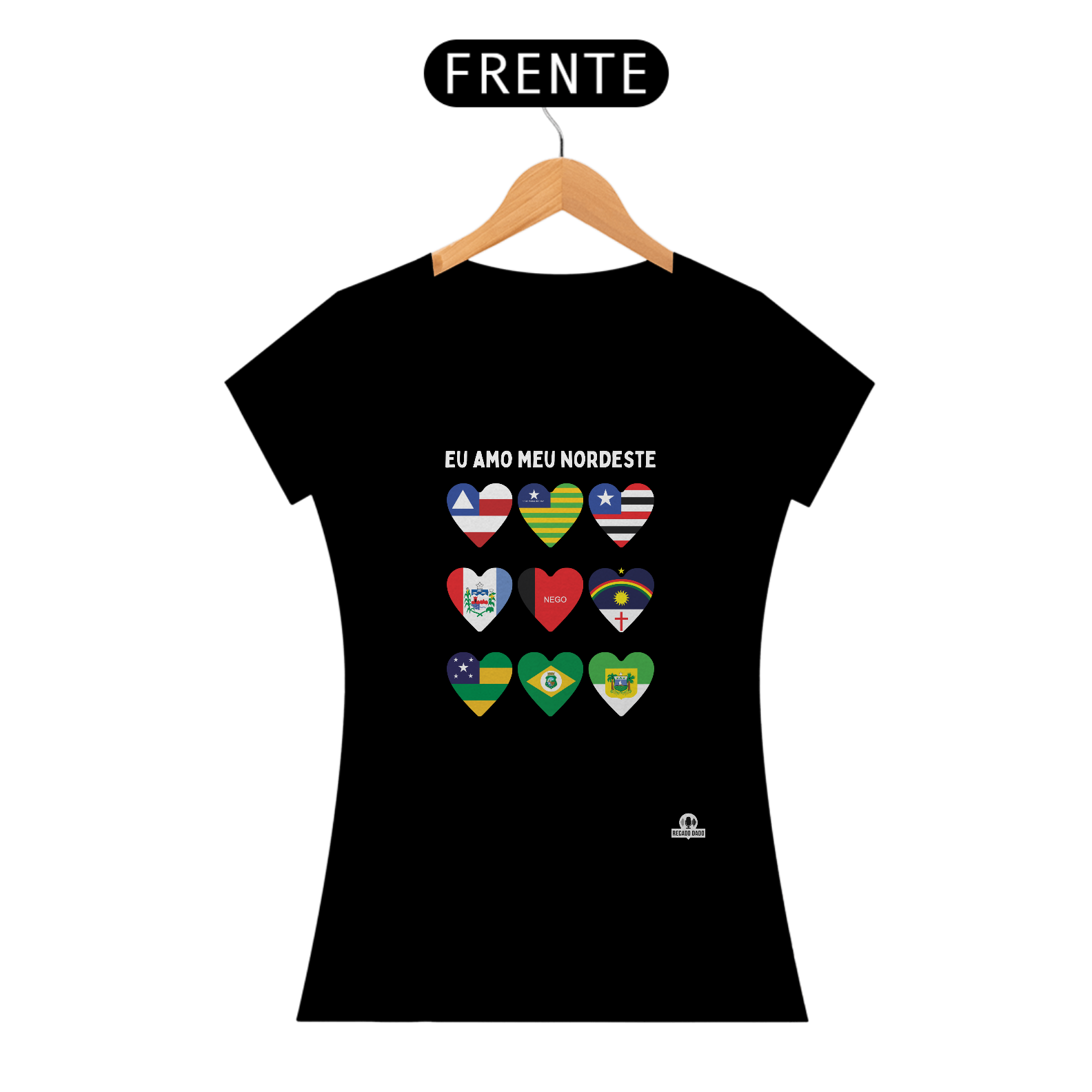 Nome do produto: Camiseta feminina \