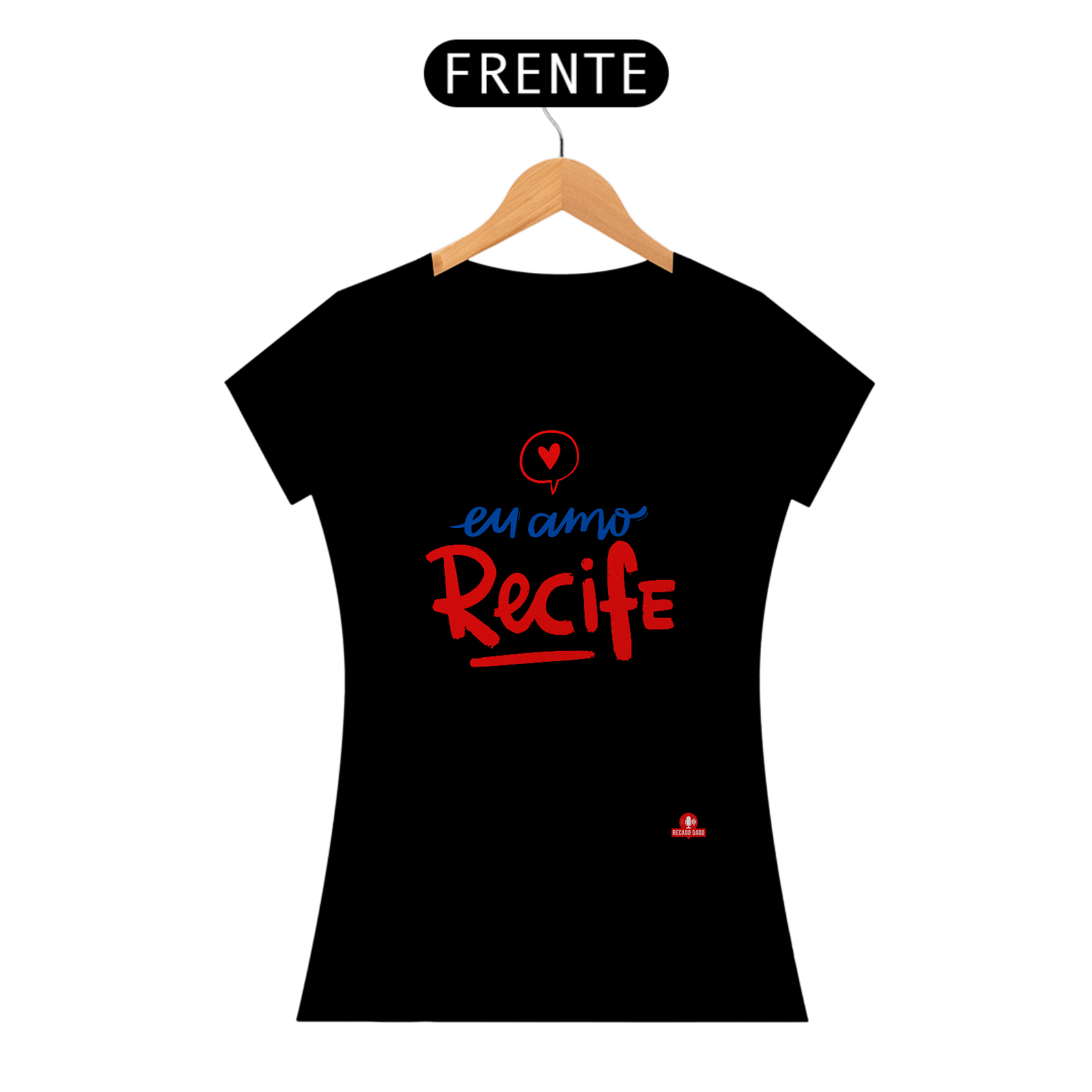 Nome do produto: Camiseta feminina frase \