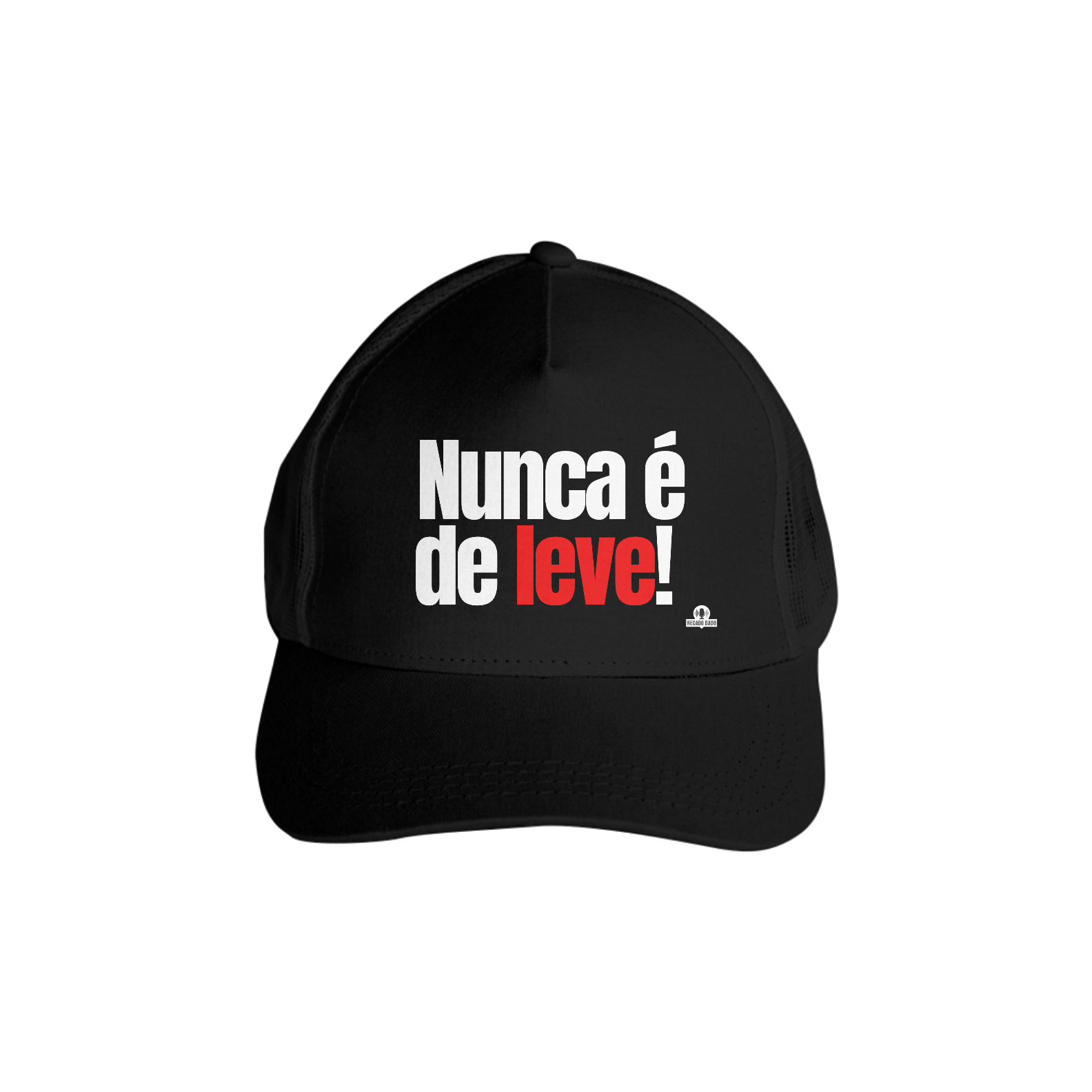 Nome do produto: Boné aba curva de humor com frase \