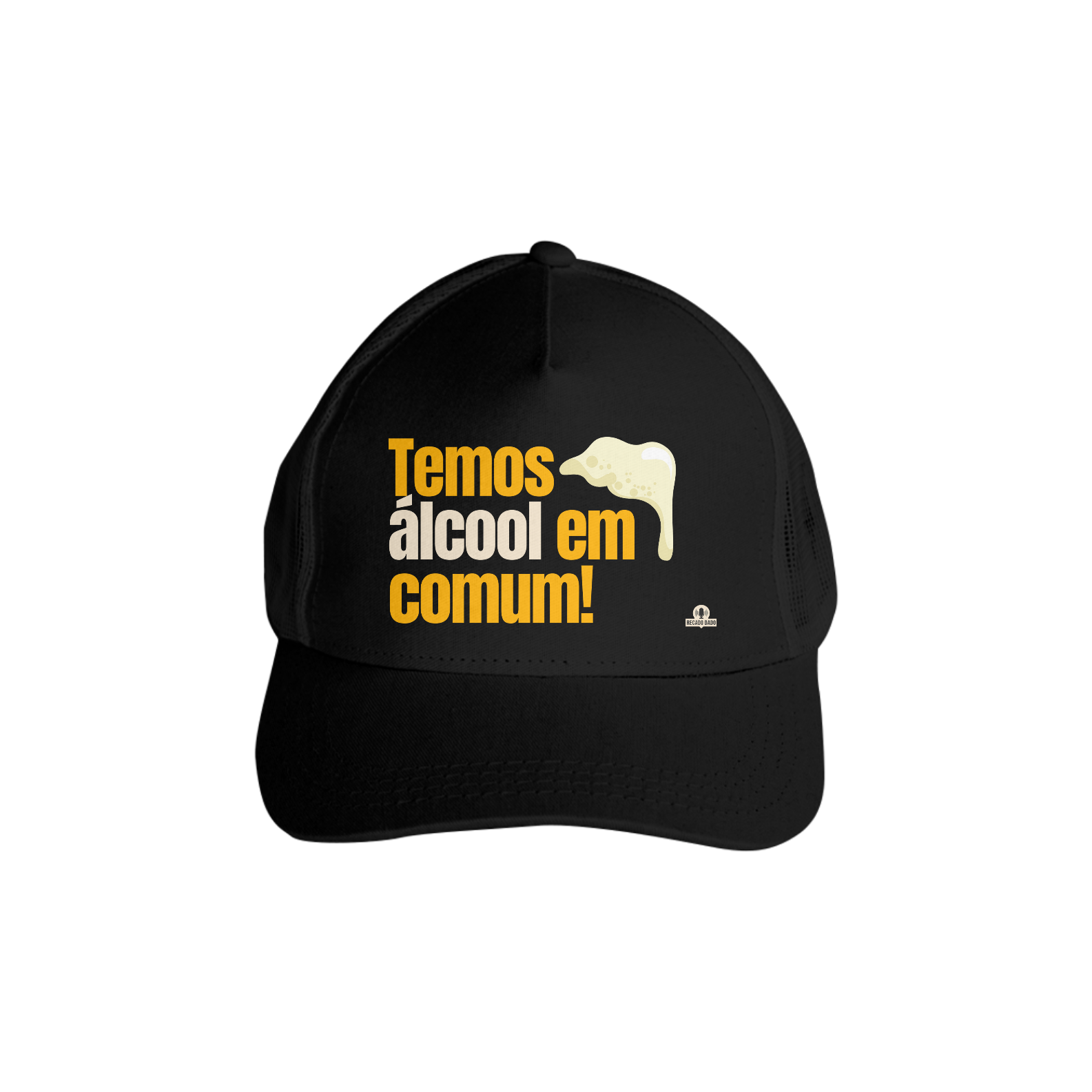 Nome do produto: Boné aba curva de boteco com frase engraçada \