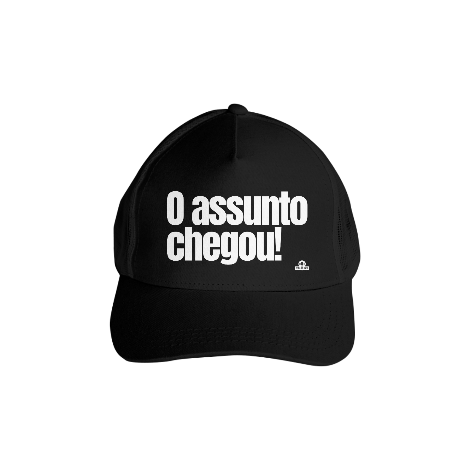 Nome do produto: Boné aba curva humor frase \