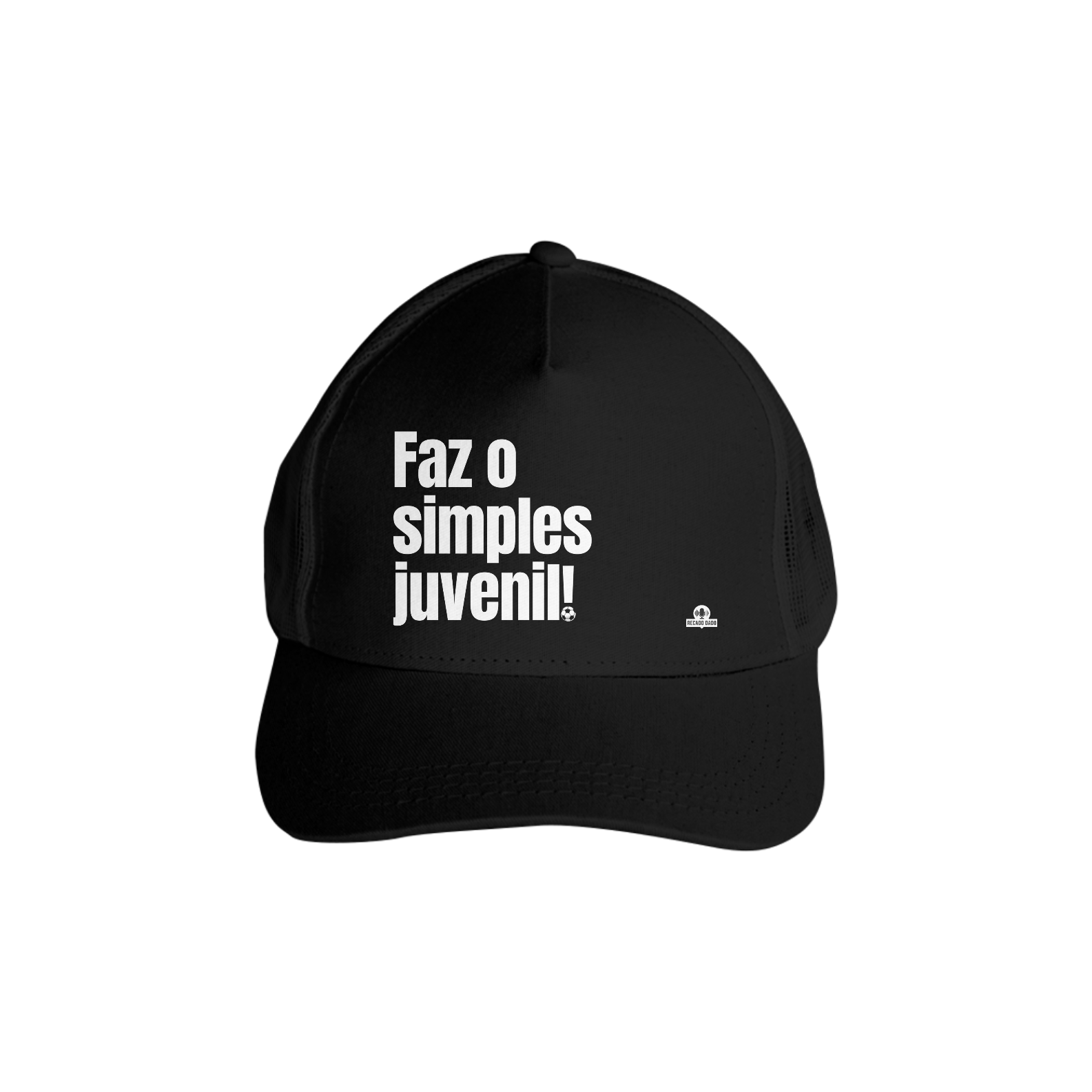 Nome do produto: Boné aba curva  de futebol \