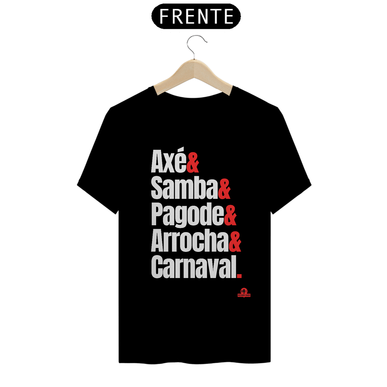Nome do produto: Camiseta com estampa dos ritmos carnavalescos \
