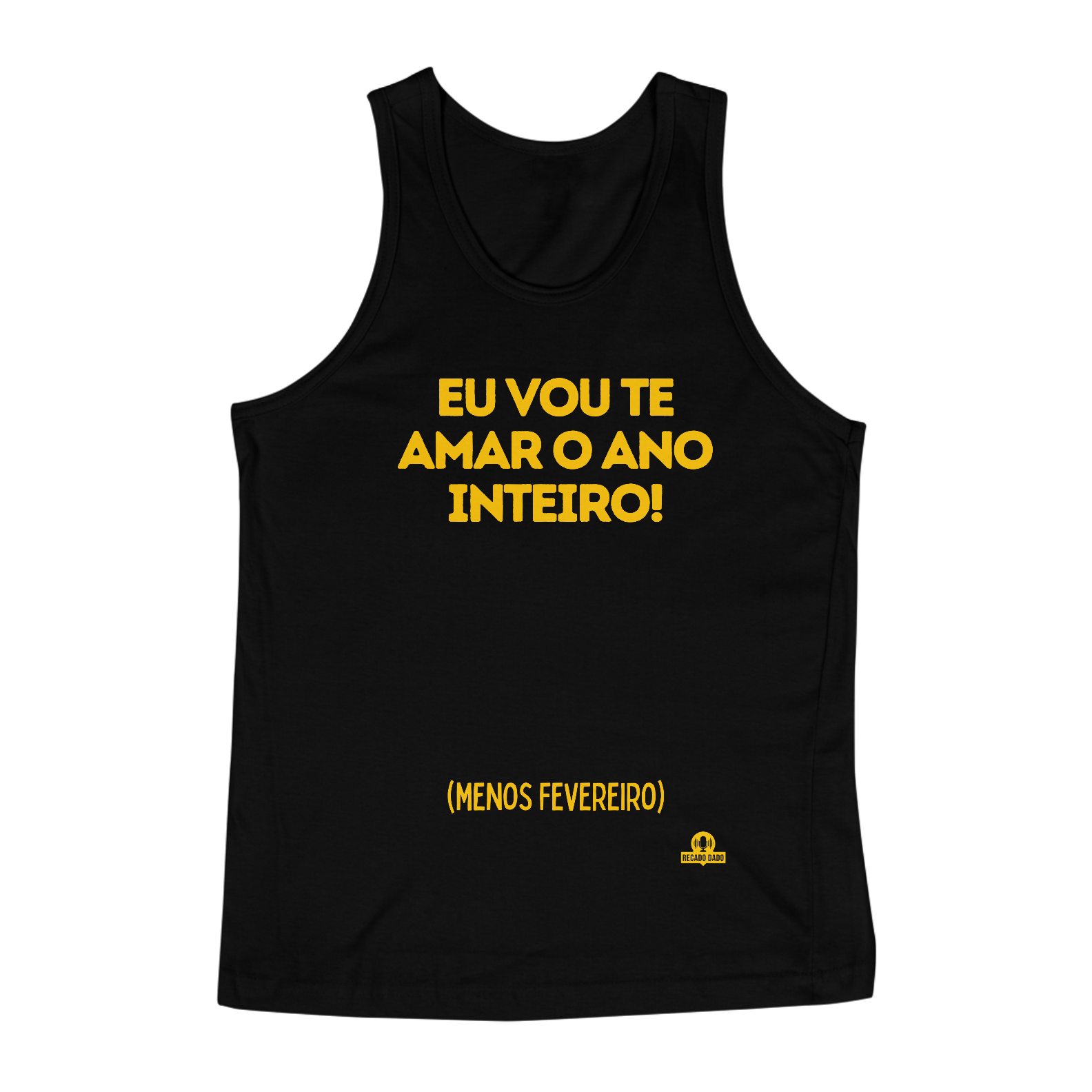 Nome do produto: Camiseta regata de Axé com a frase \