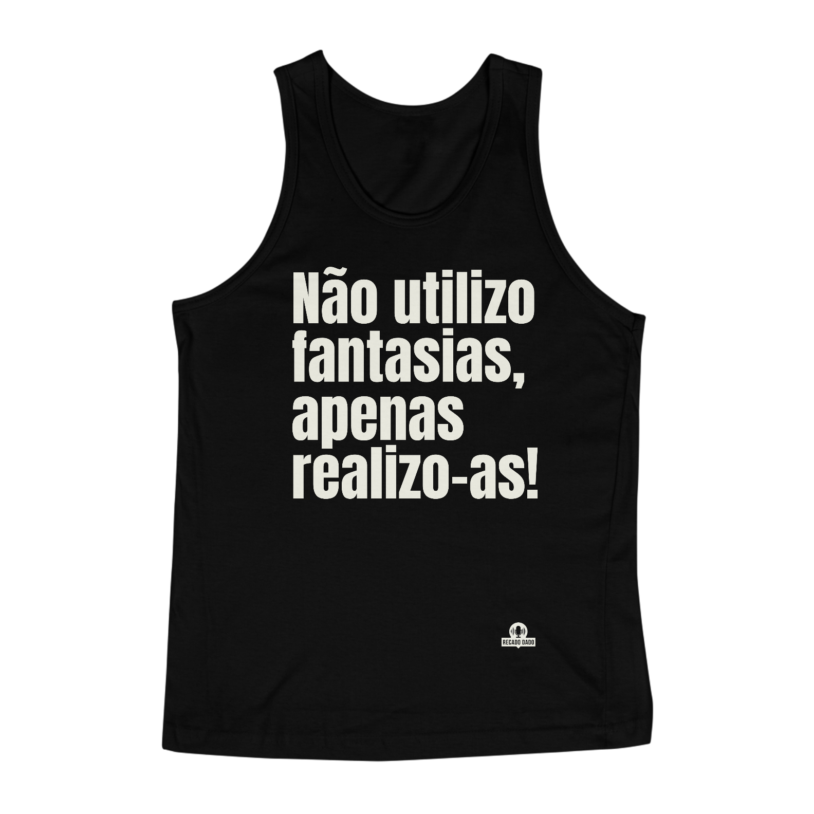 Nome do produto: Camiseta regata com frase engraçada para carnaval \
