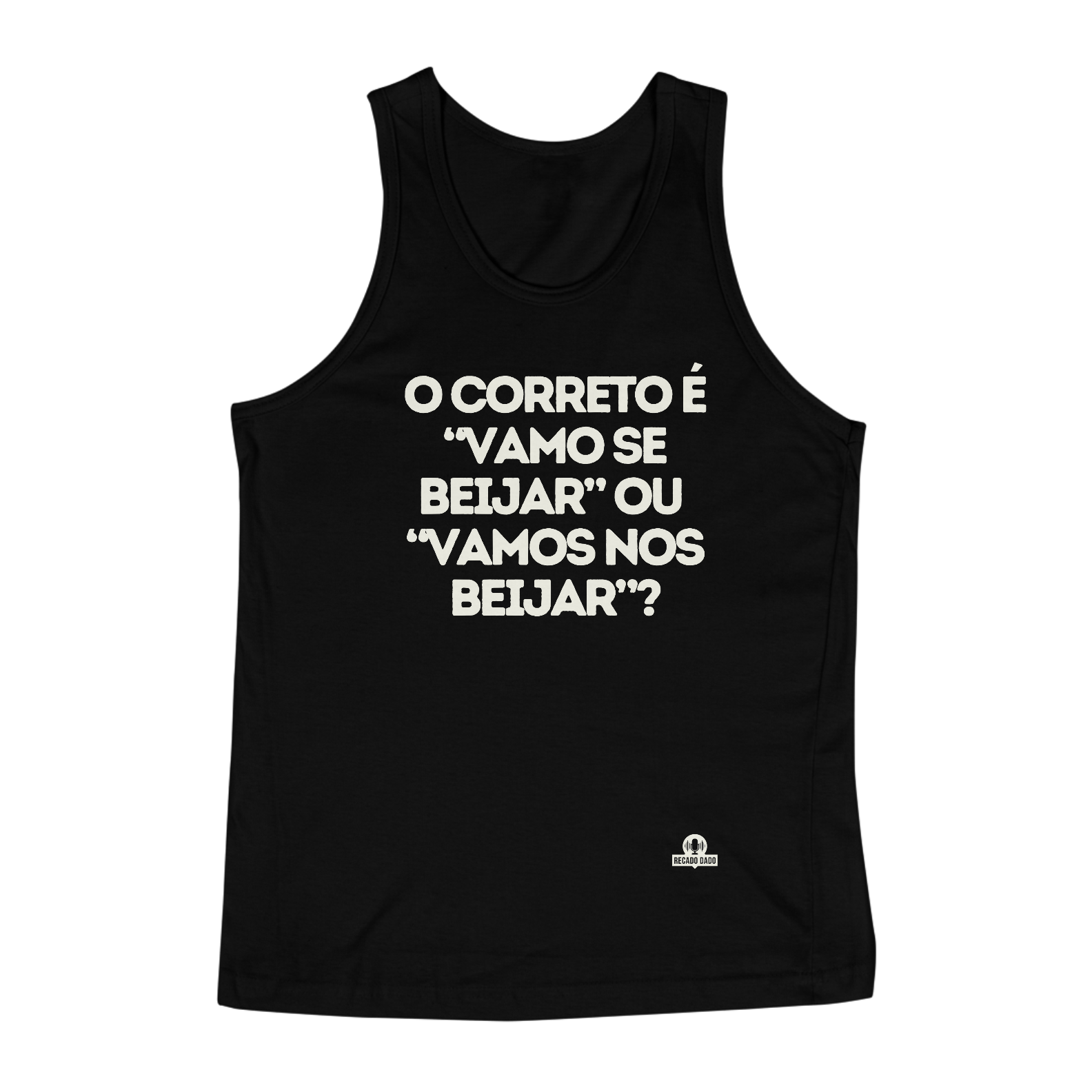 Nome do produto: Camiseta regata de carnaval com frase engraçada \