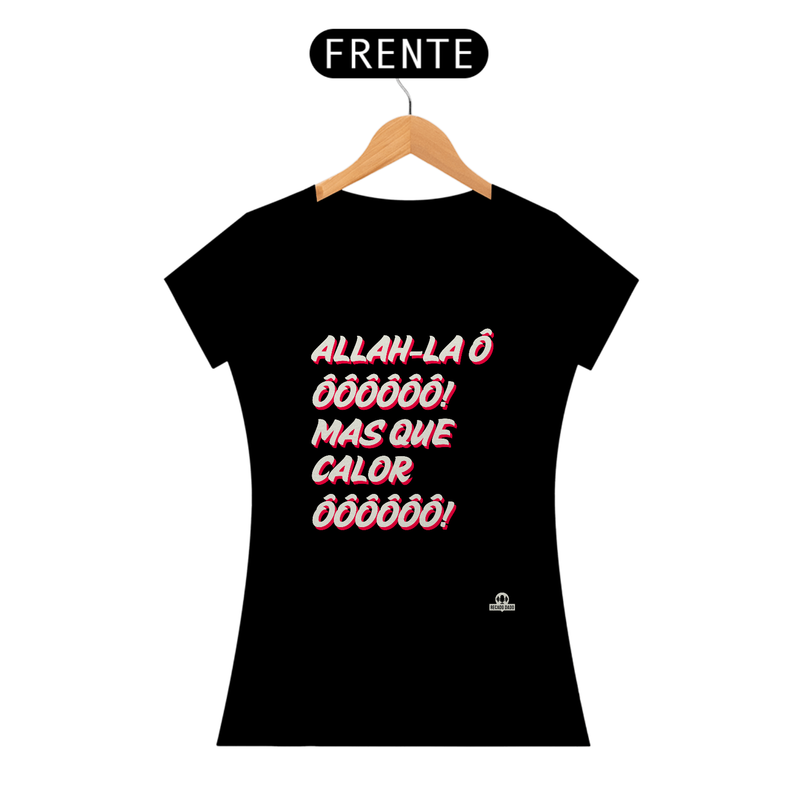 Nome do produto: Camiseta feminina de carnaval com a famosa marchinha \