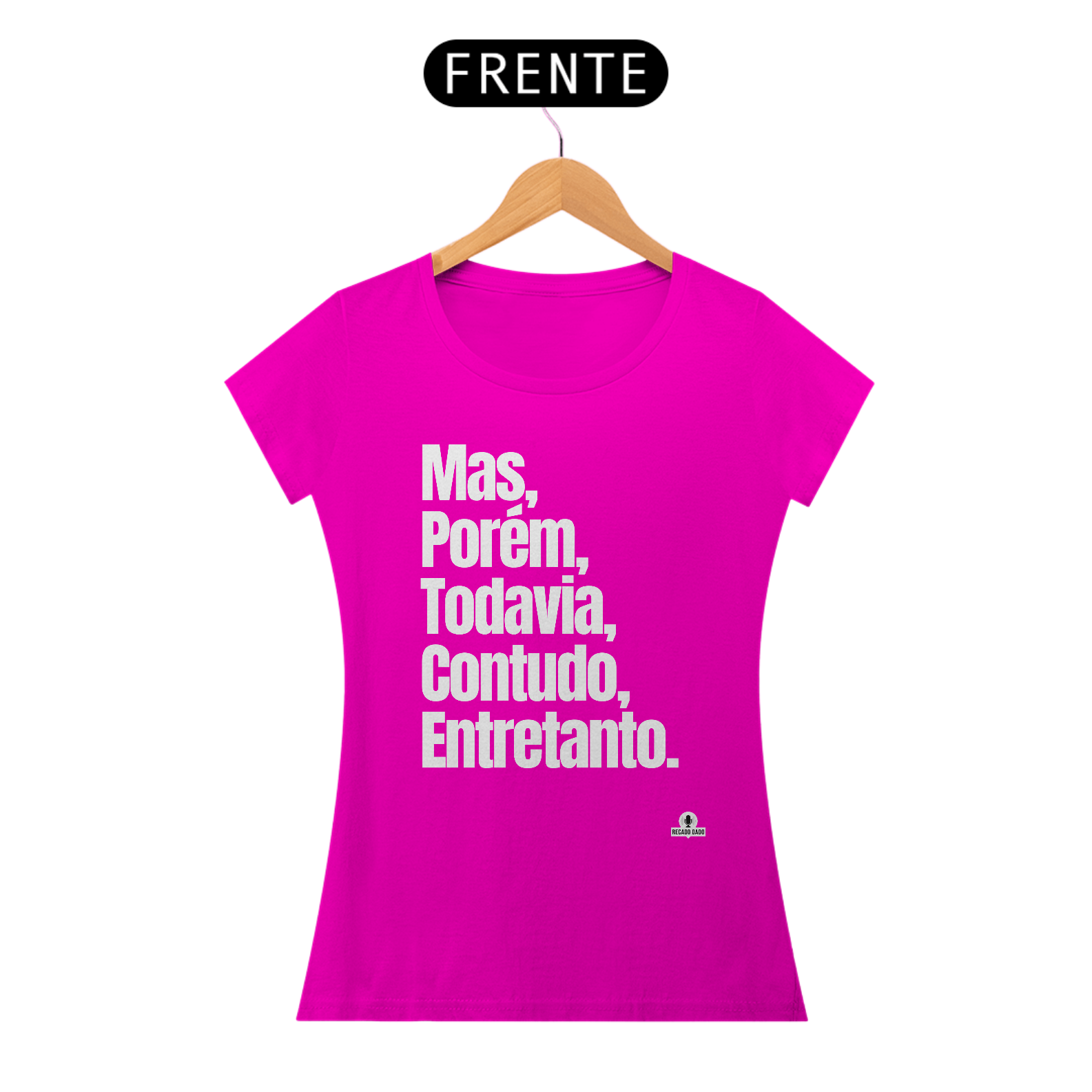 Nome do produto: Camiseta feminina engraçada \