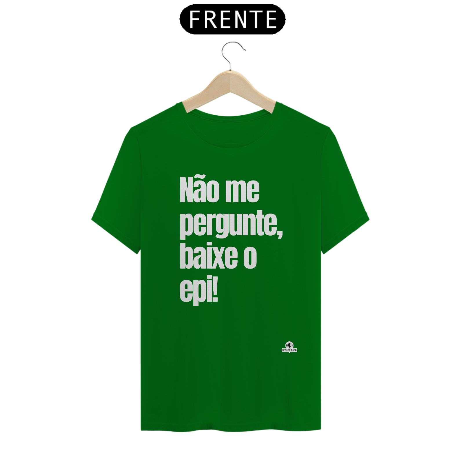 Nome do produto: Camiseta de humor com frase \