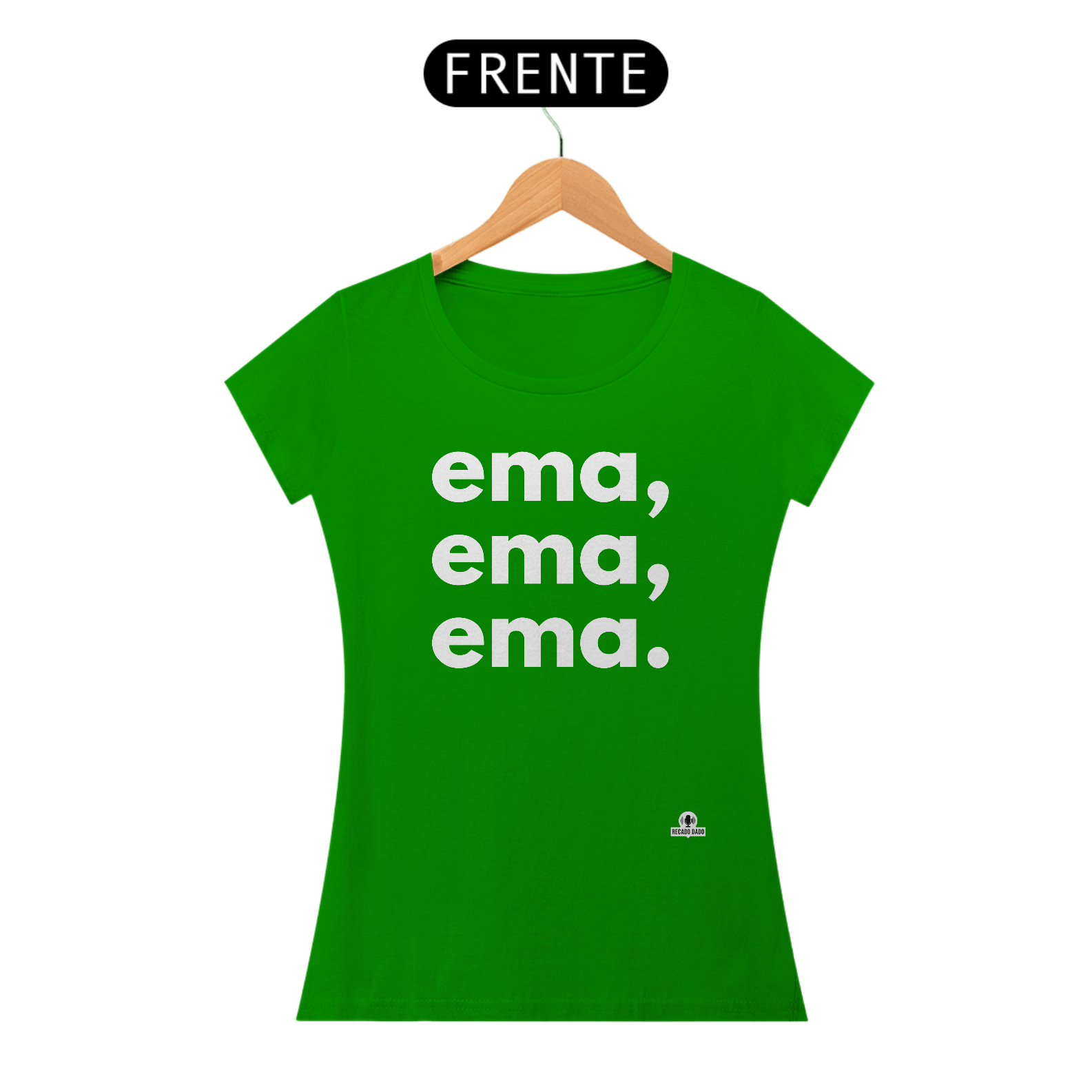 Nome do produto: Camiseta feminina engraçada \