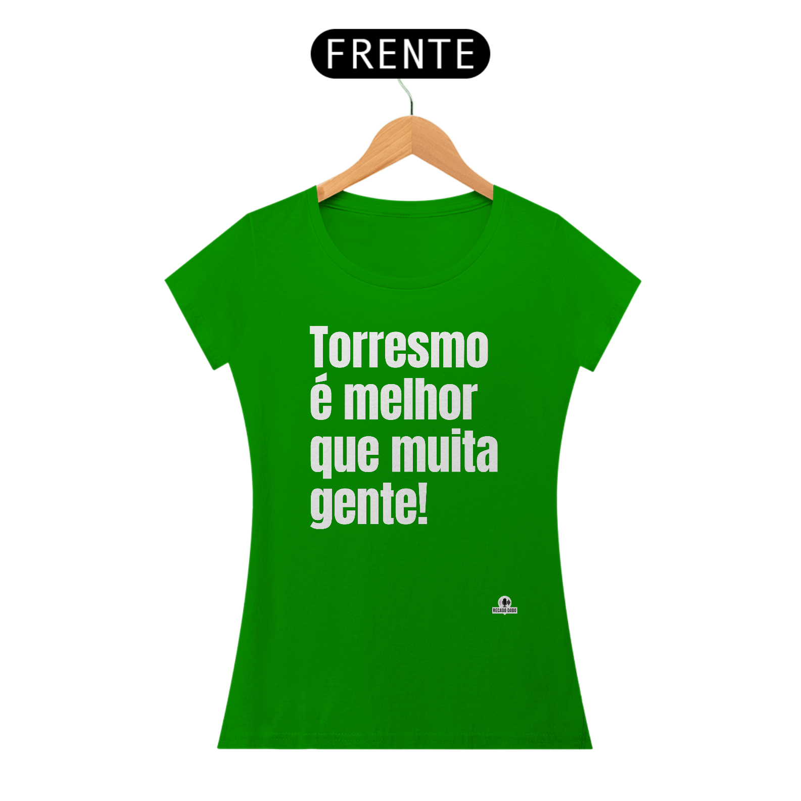 Nome do produto: Camiseta feminina com humor frase \