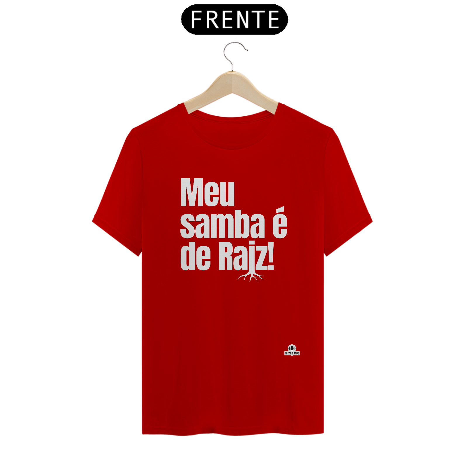 Nome do produto: Camiseta de sambista com frase \