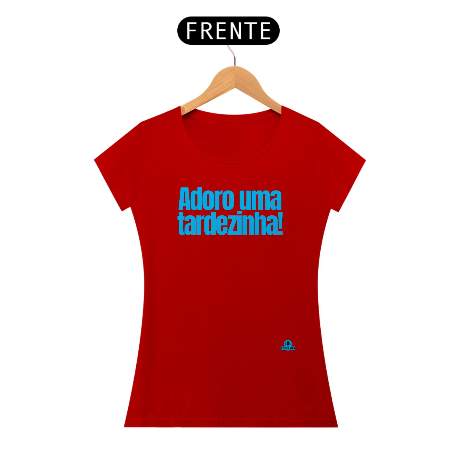 Nome do produto: Camiseta feminina de pagode com frase \