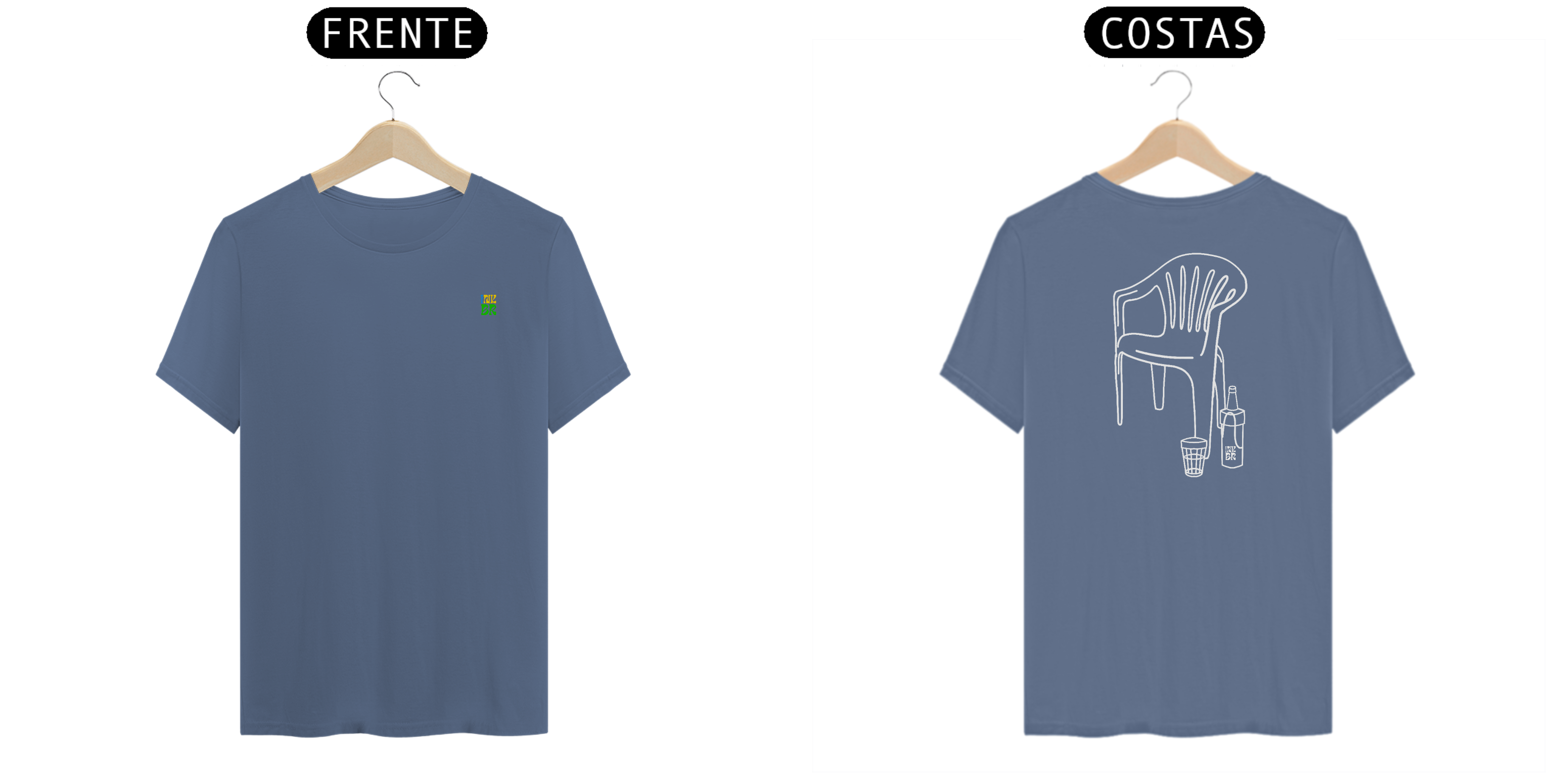 Nome do produto: Cadeira e garrafa - inkBR