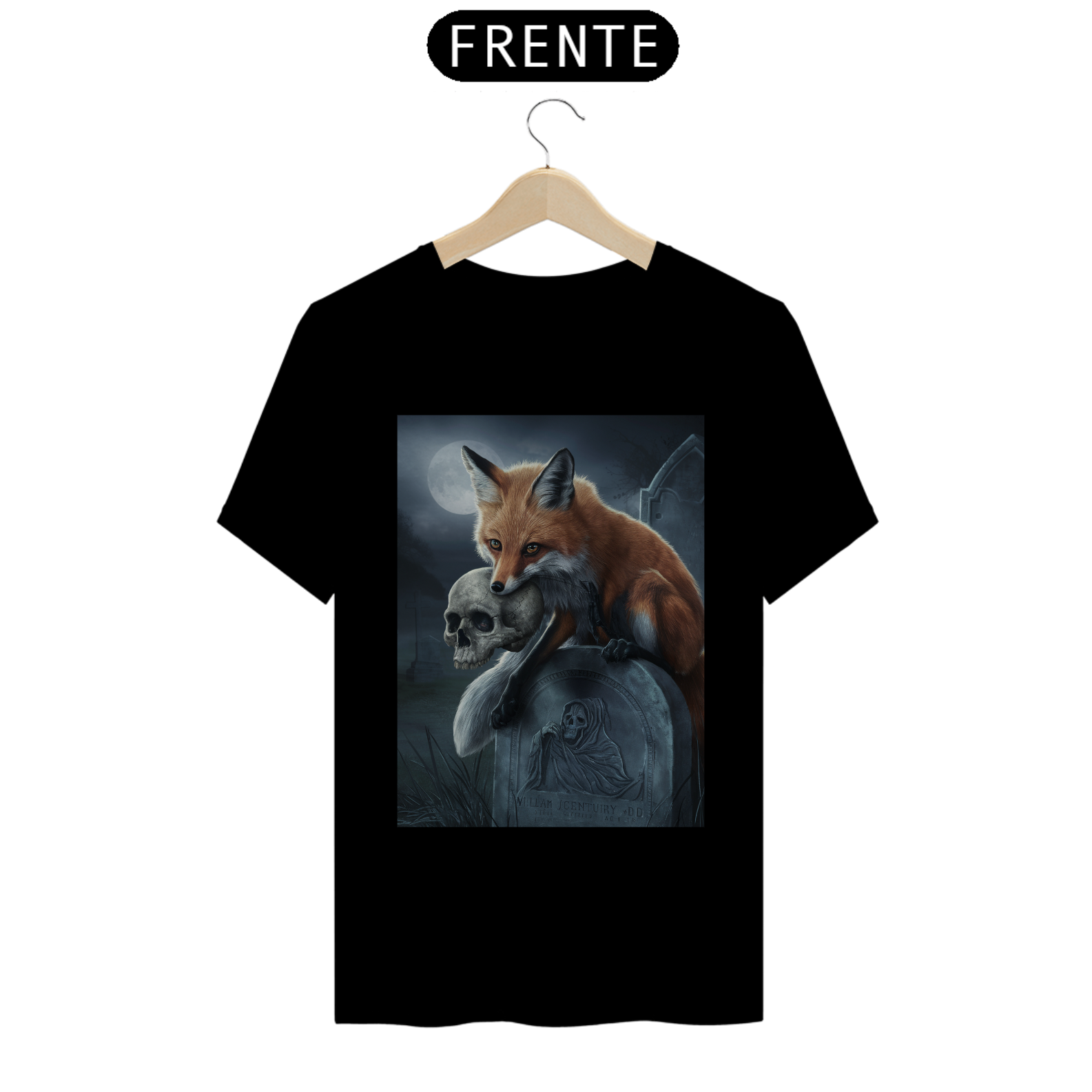 Nome do produto: Camiseta Raposa Unissex