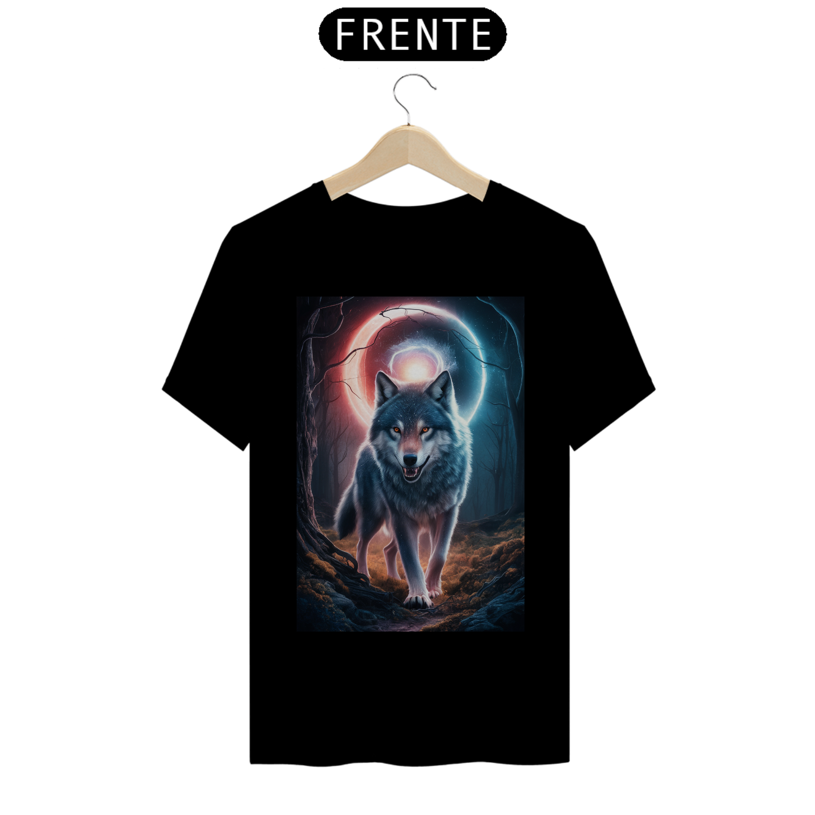 Nome do produto: Camiseta Lobo Unissex