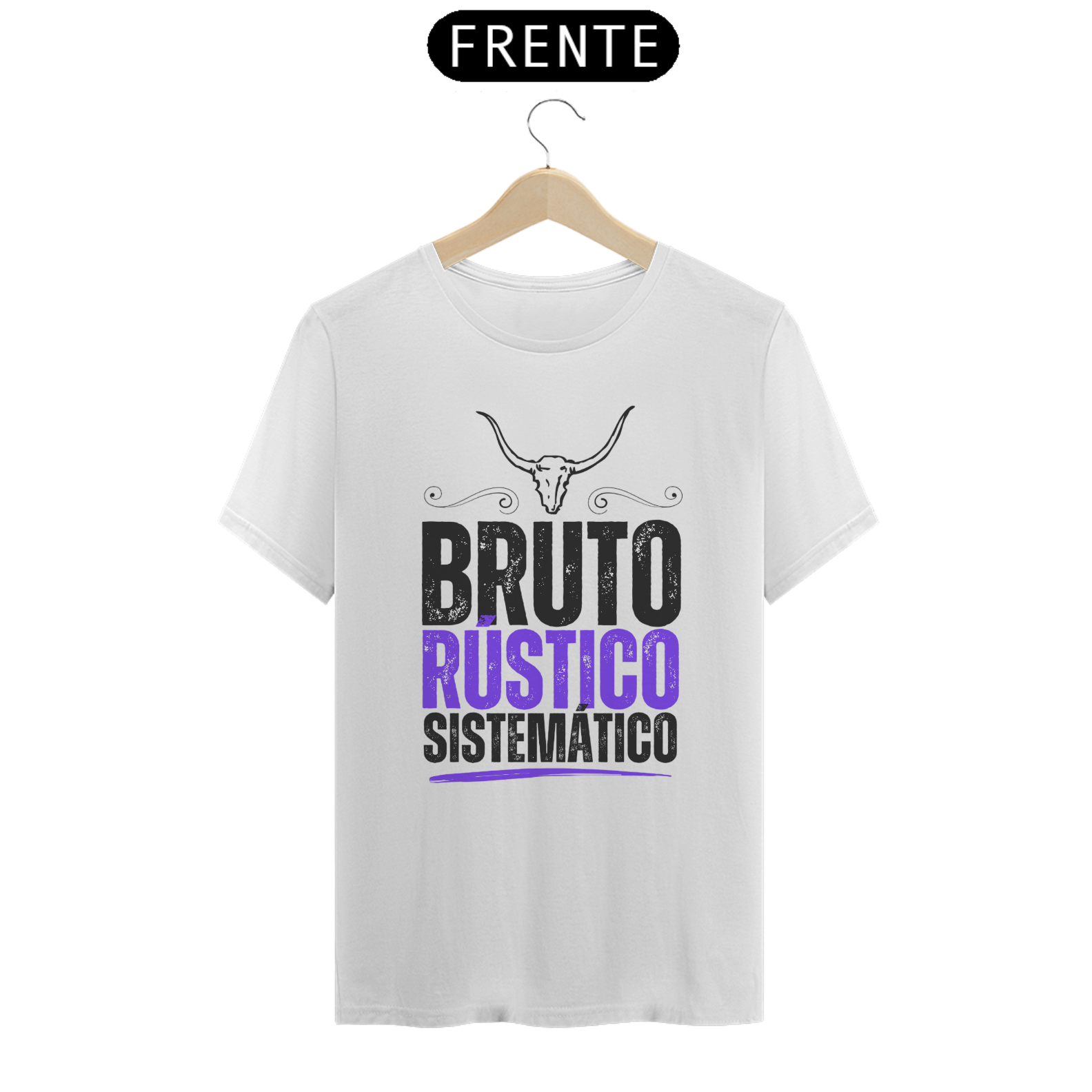 Nome do produto: Camisa Bruto rústico e sistematico