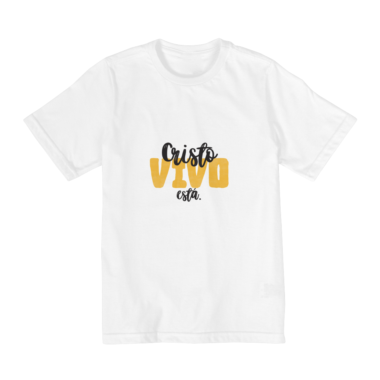Nome do produto: Camisa Cristo vivo esta infantil