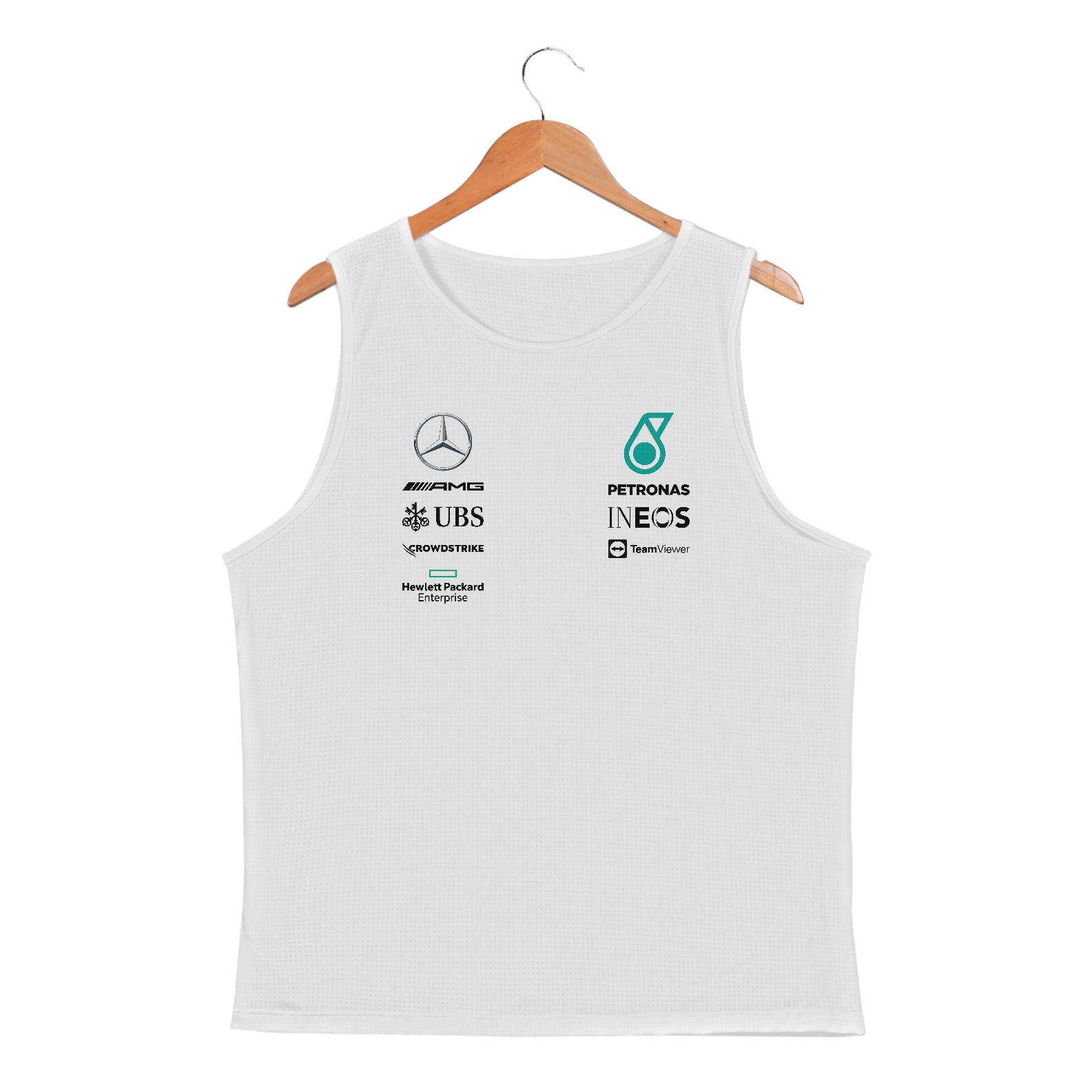 Nome do produto: Regata Dry UV Mercedes AMG Petronas F1 Team 2020