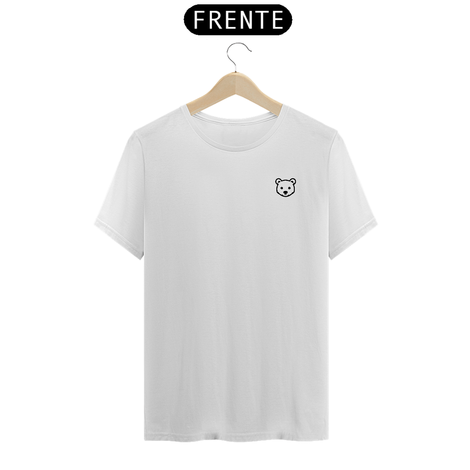 Nome do produto: CAMISETA BASIC - BRANCO/COLORIDA