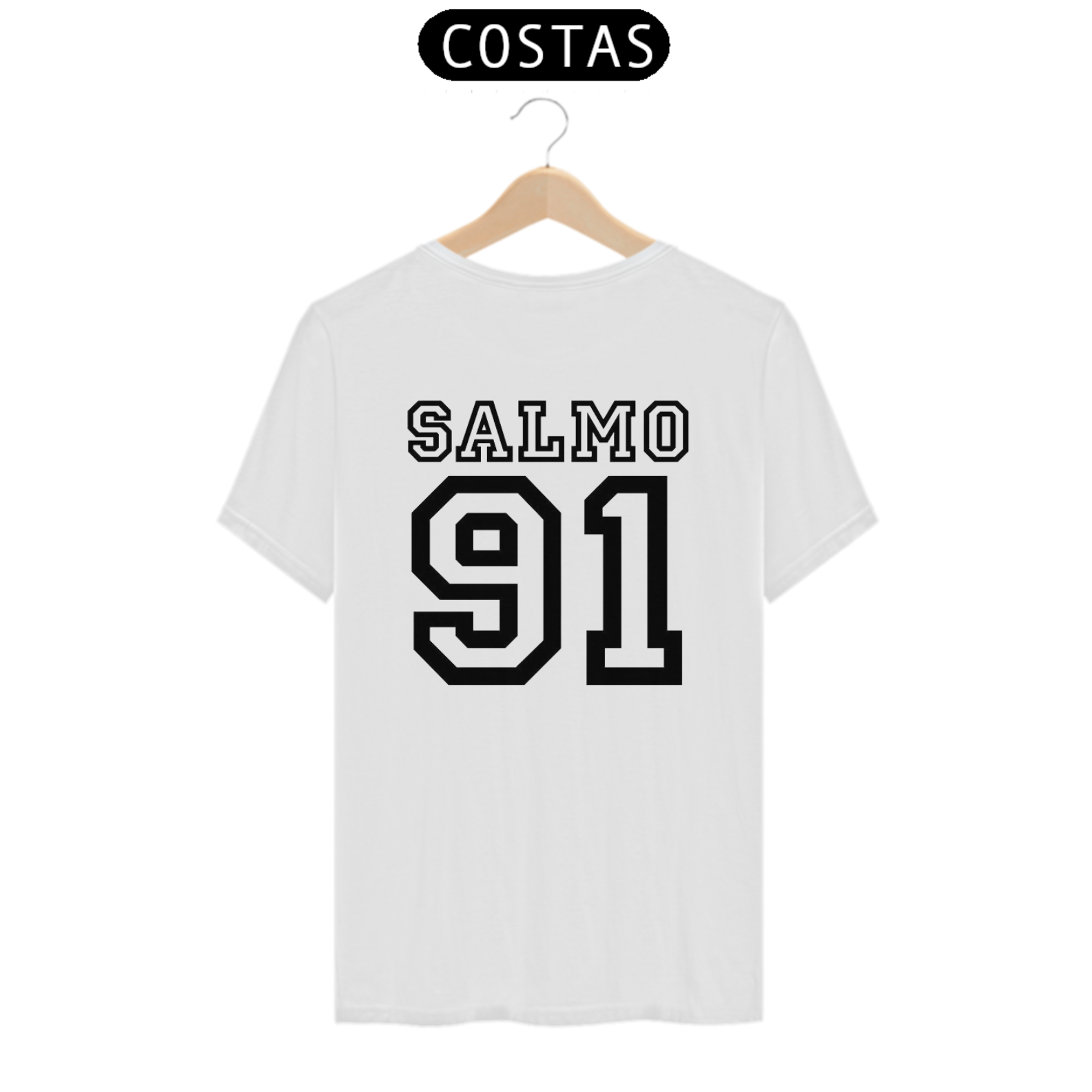 Nome do produto: Camisa Basic Salmo 91