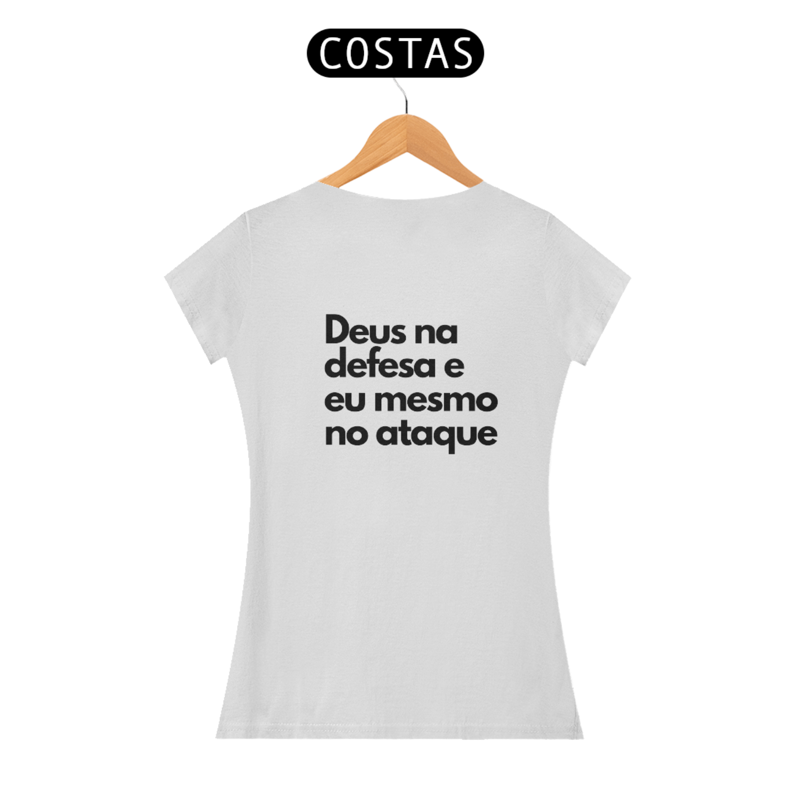 Nome do produto: Long Baby Basic Deus na Defesa