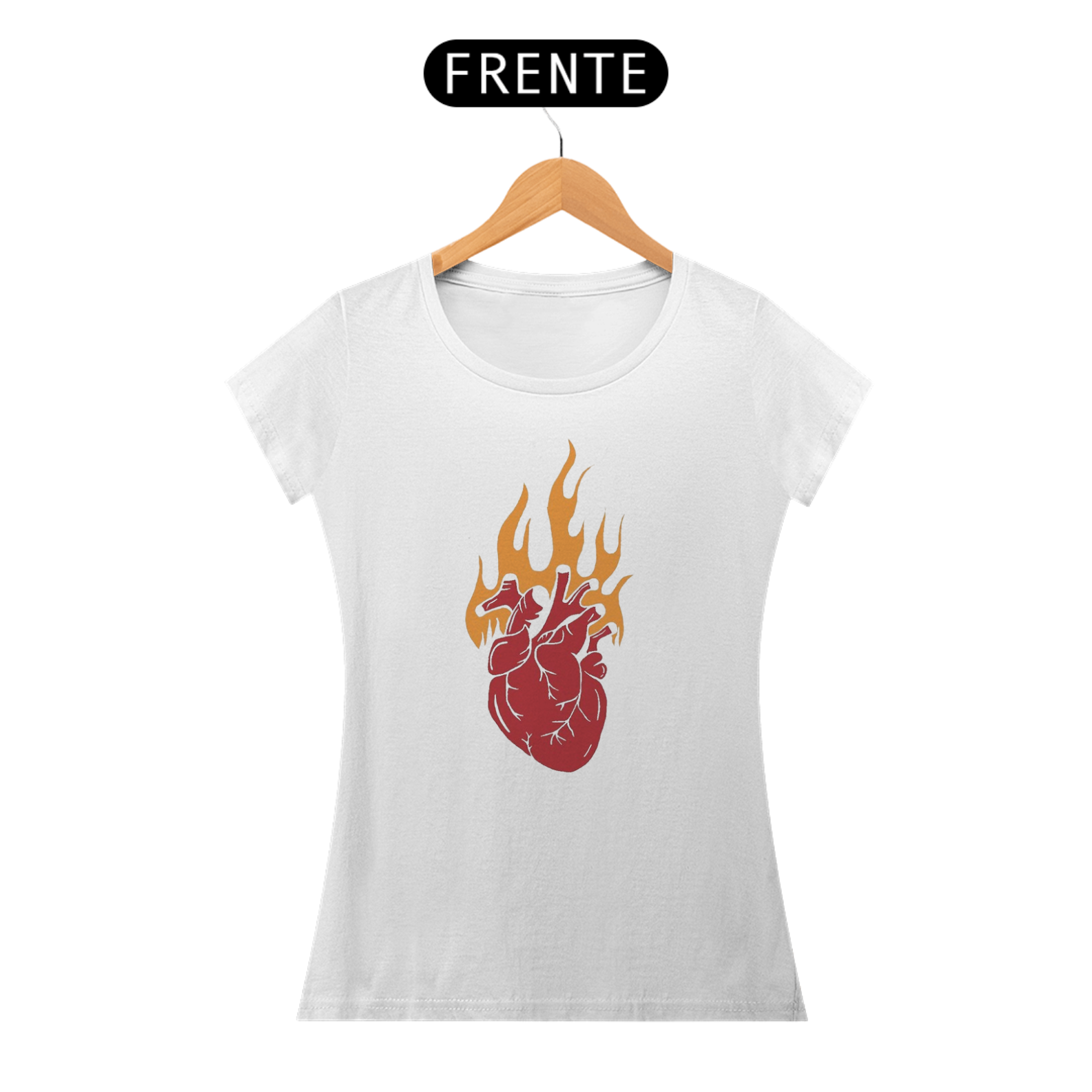 Nome do produto: Long Baby Basic Coração Quebrantado