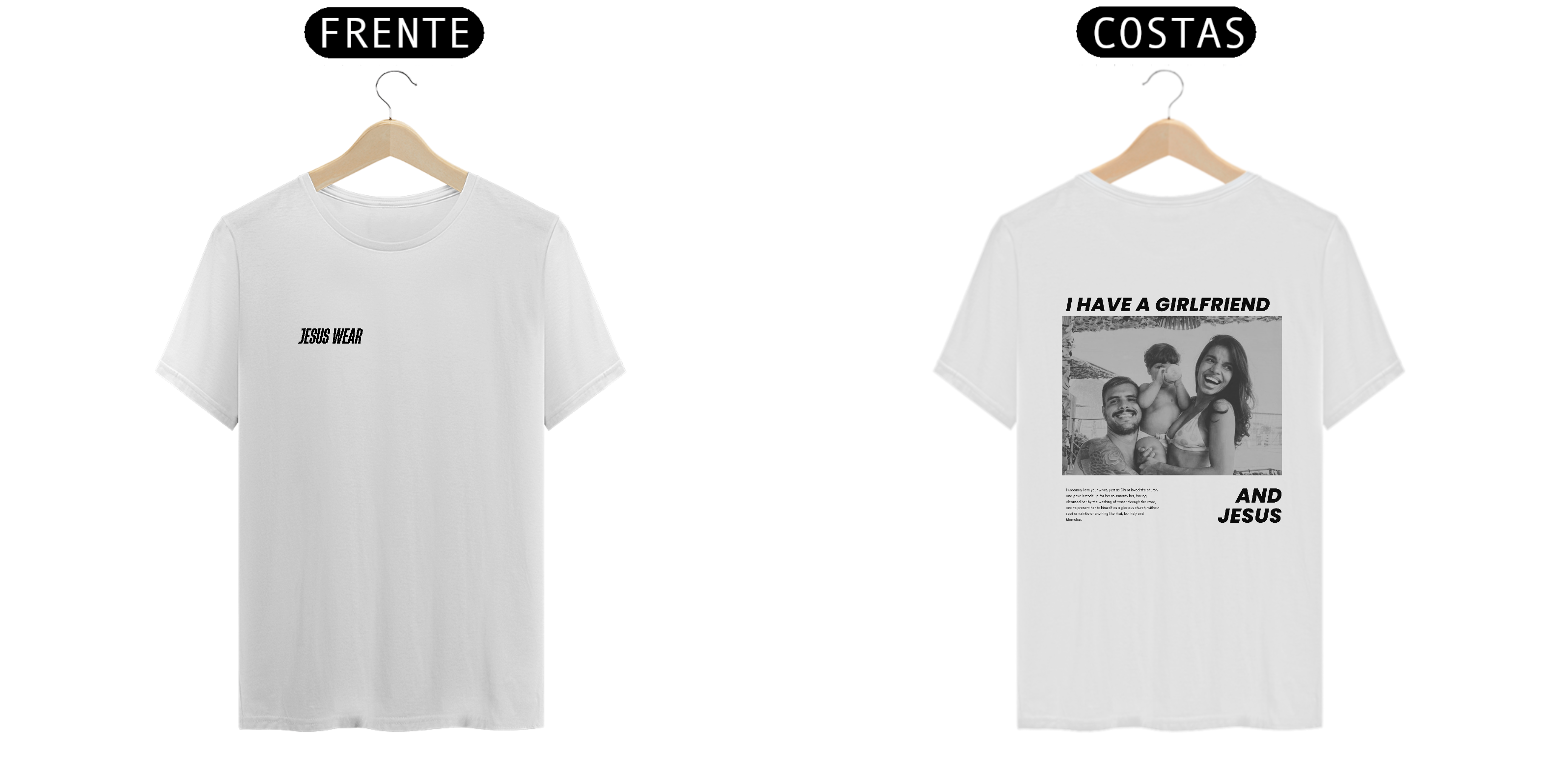 Nome do produto: Camisa White Personalizada - Drop dos namorados