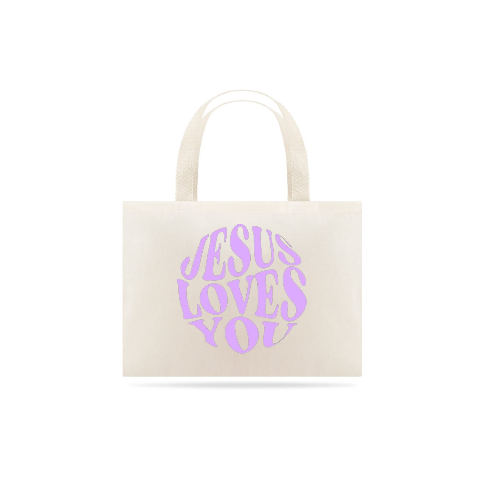 Nome do produto: Ecobag Jesus Loves You