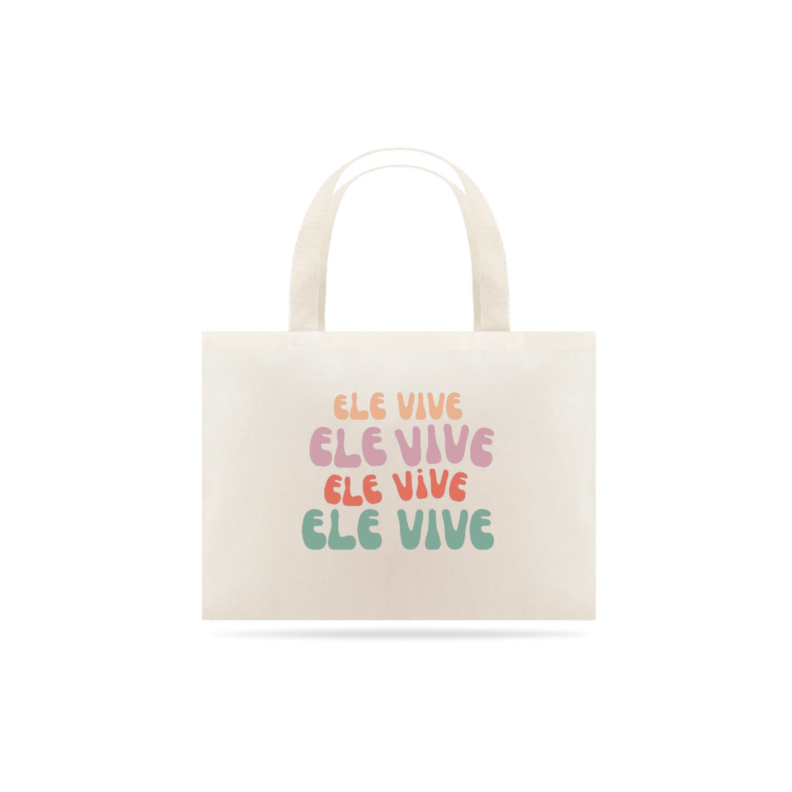 Nome do produto: Ecobag Ele Vive