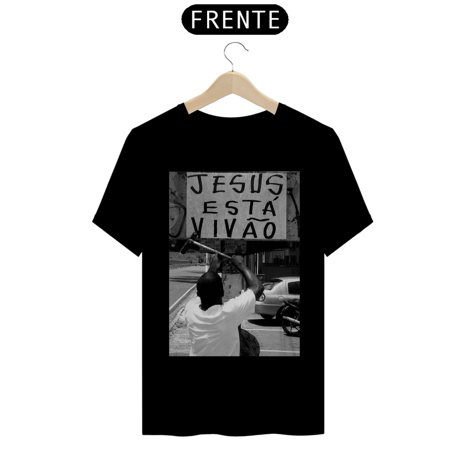 Nome do produto: Camisa Premium Jesus está Vivão