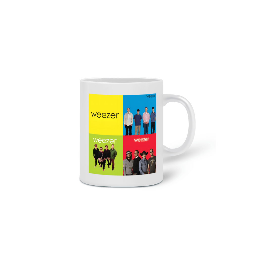 Weezer - Blue/Green/Red - Caneca