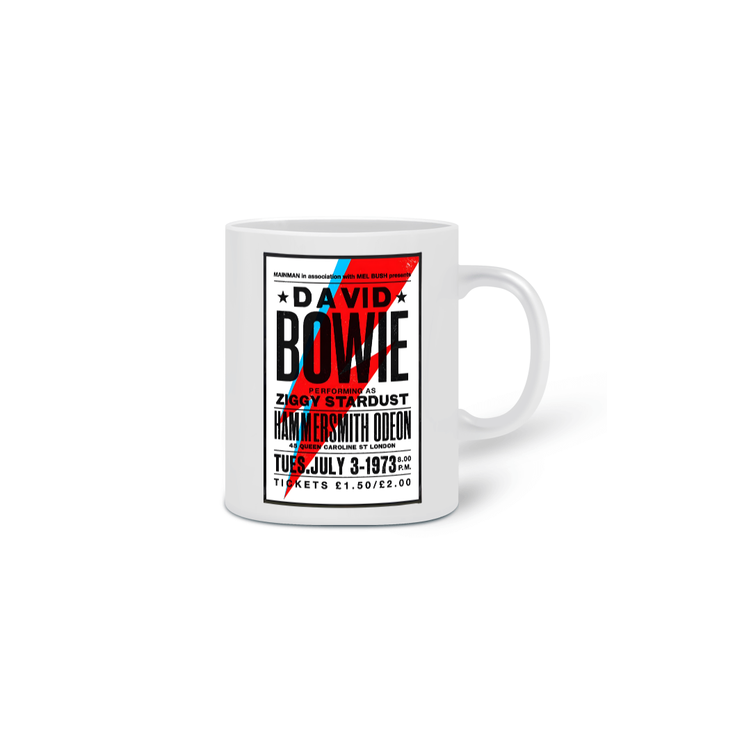 David Bowie - Poster - 1973 - Caneca