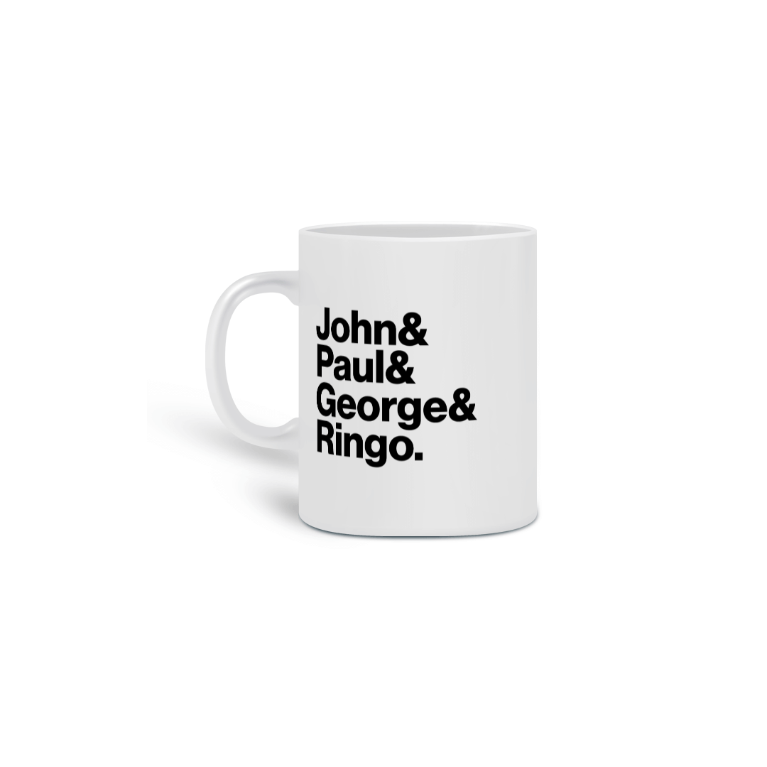 Nome do produto: Caneca THE BEATLES