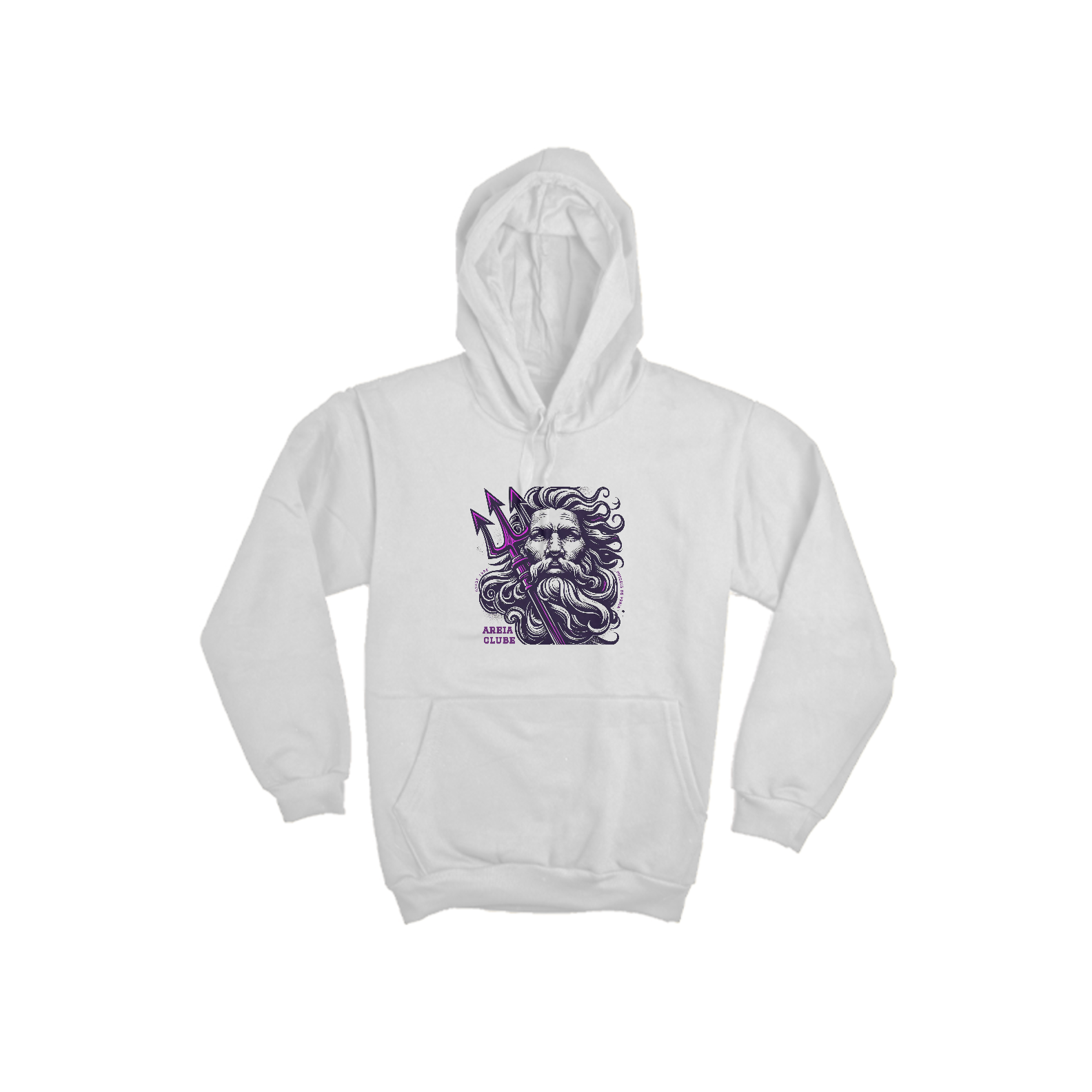 Moletom Canguru Areia Clube