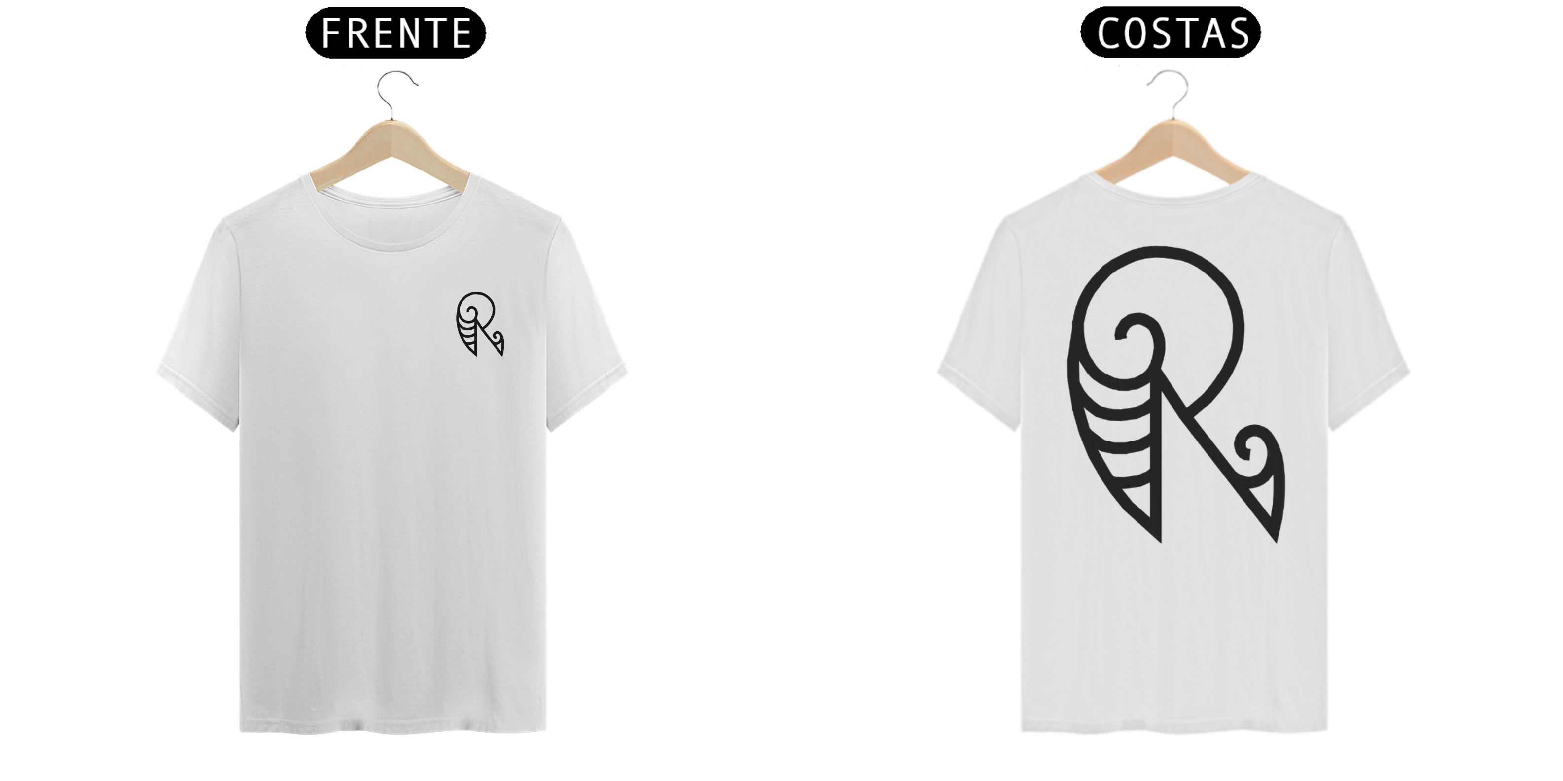 Renai Tattoo Logo Preta (pima)