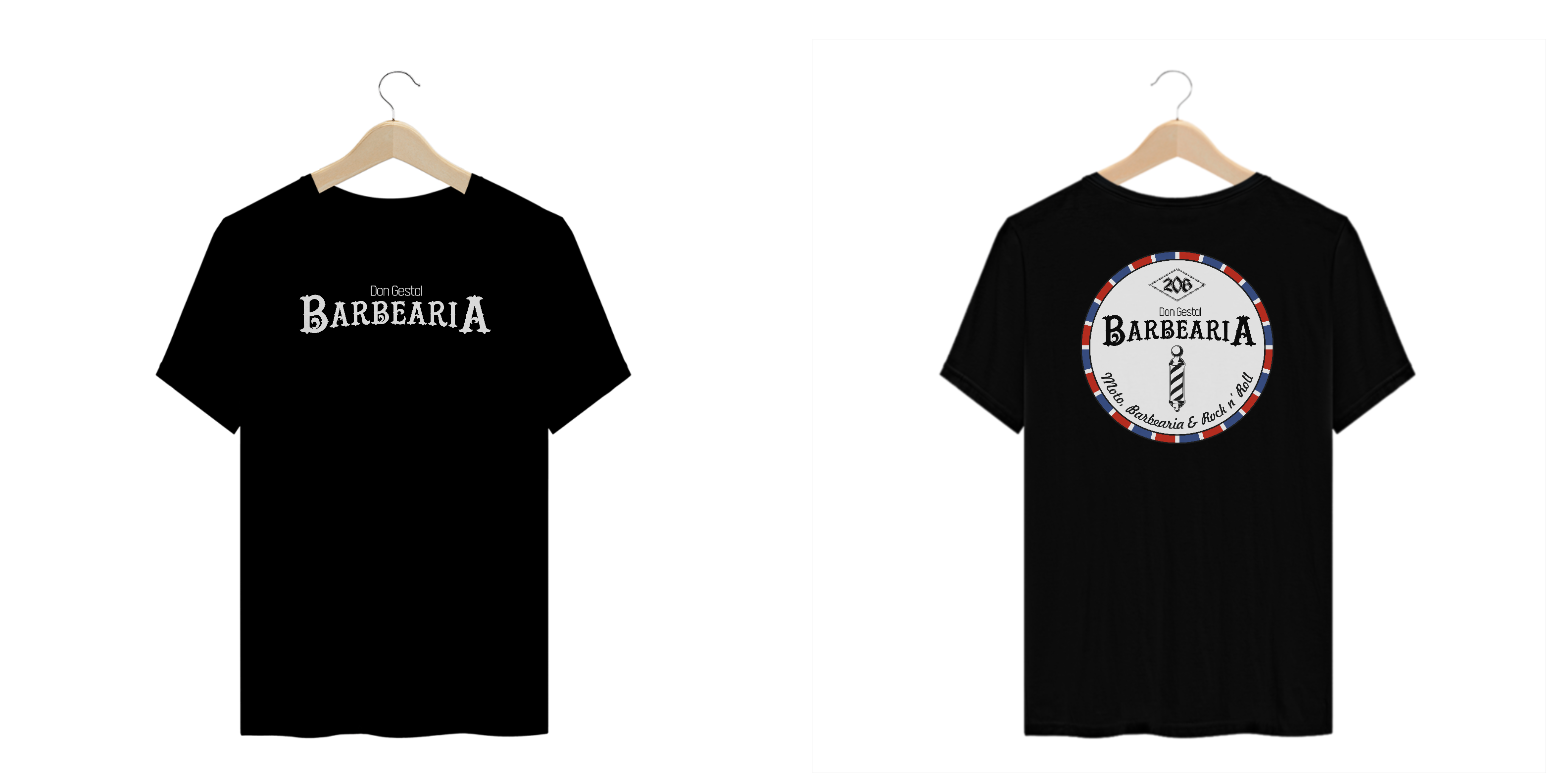 Camiseta Don Gestal Barbearia Plus SIze