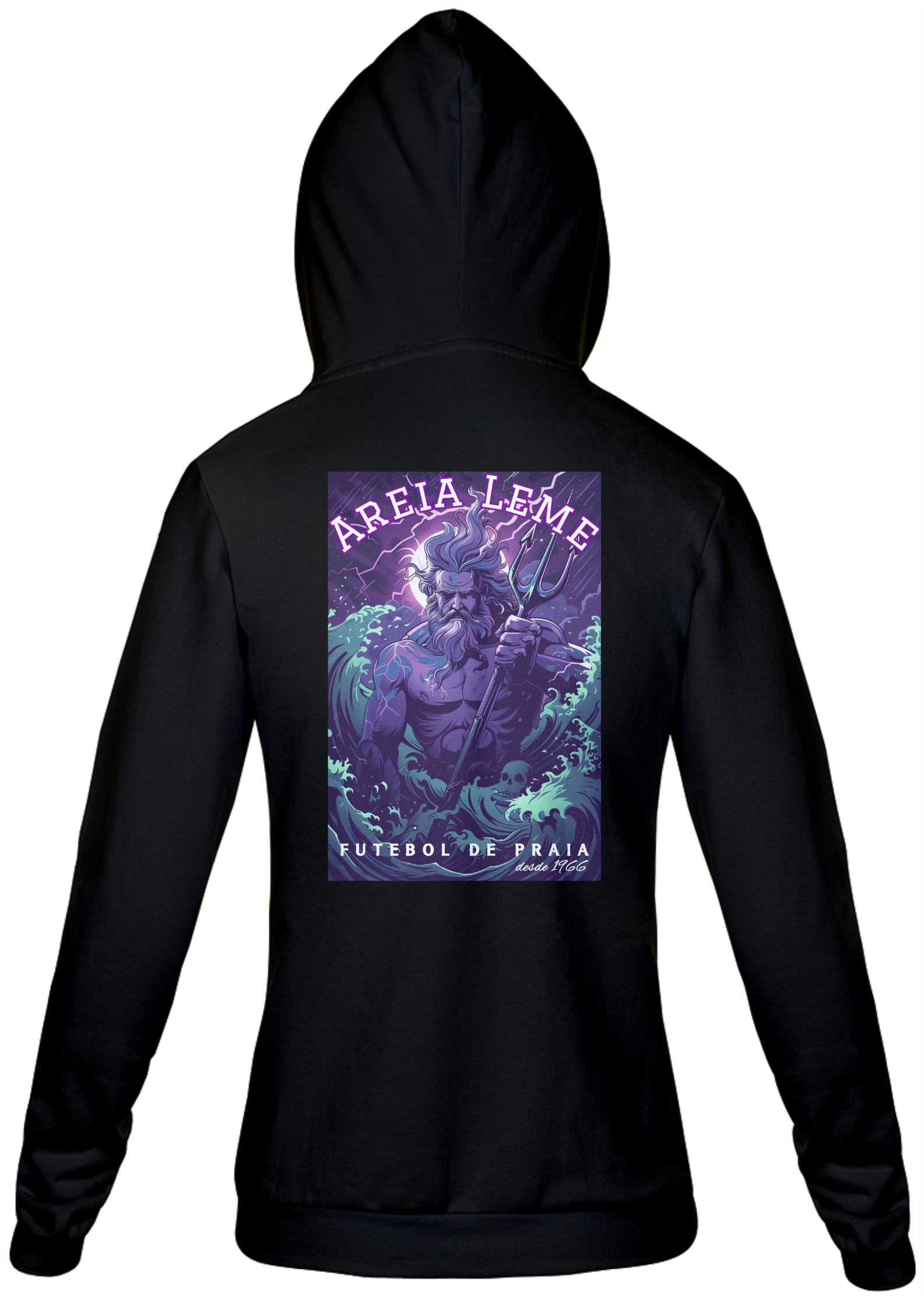 Moletom com Zíper Areia Leme