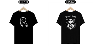 Camisa Renai Tattoo Black Rose Preta (Prime)