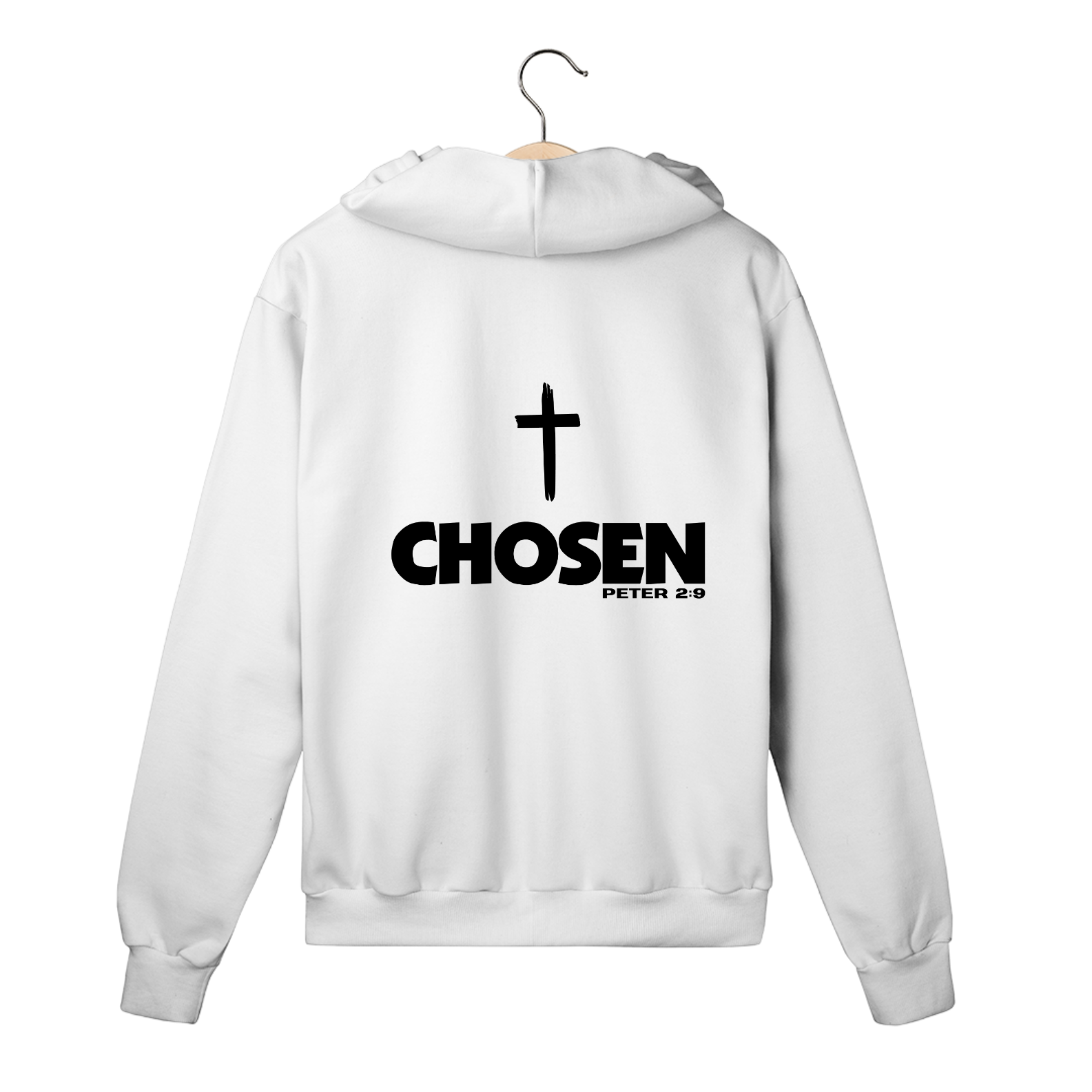 Nome do produto: Moletom Com Ziper - Chosen Peter 2:9