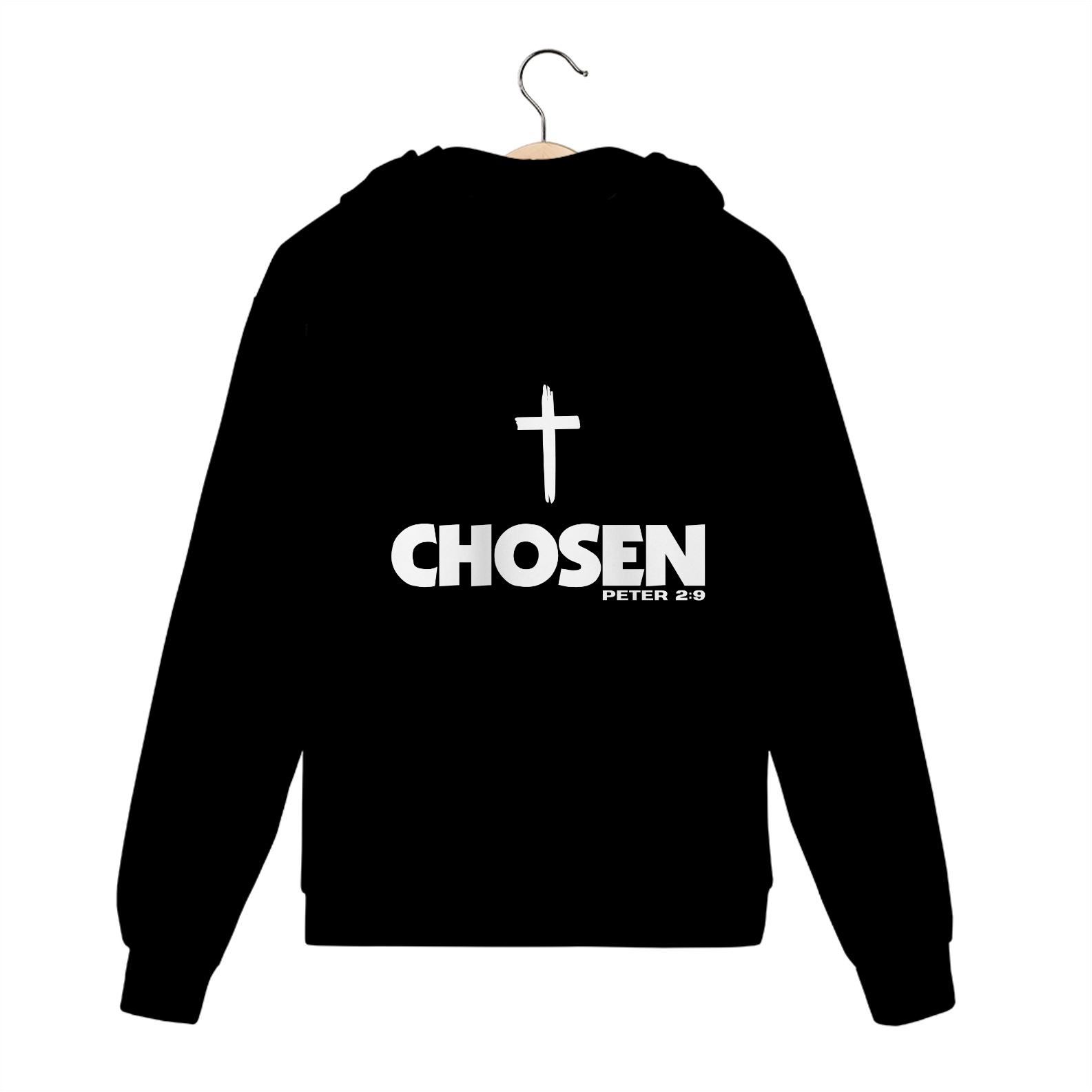 Nome do produto: Moletom Com Ziper - Chosen Peter 2:9