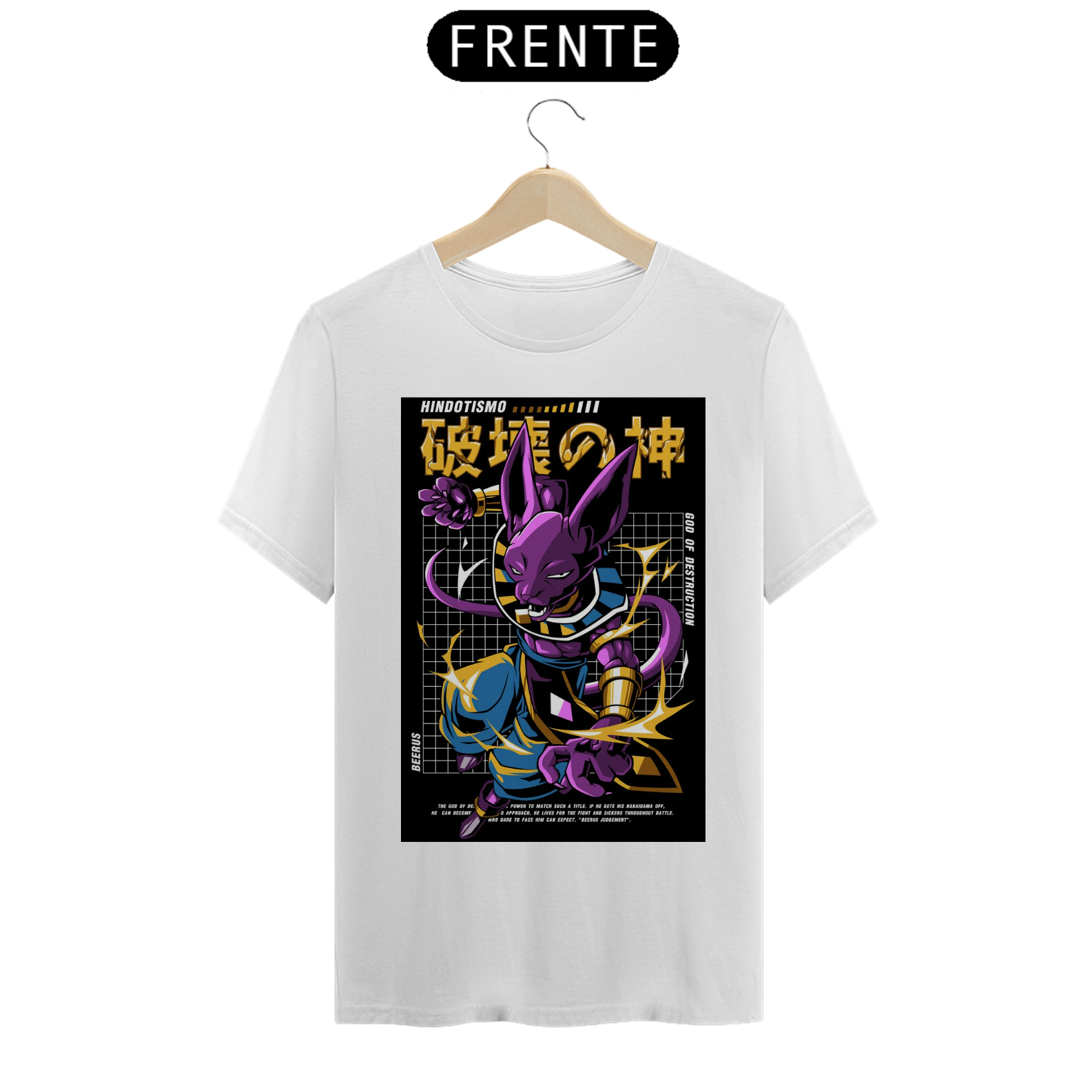 Nome do produto: CAMISETA - BILLS DRAGON BALL