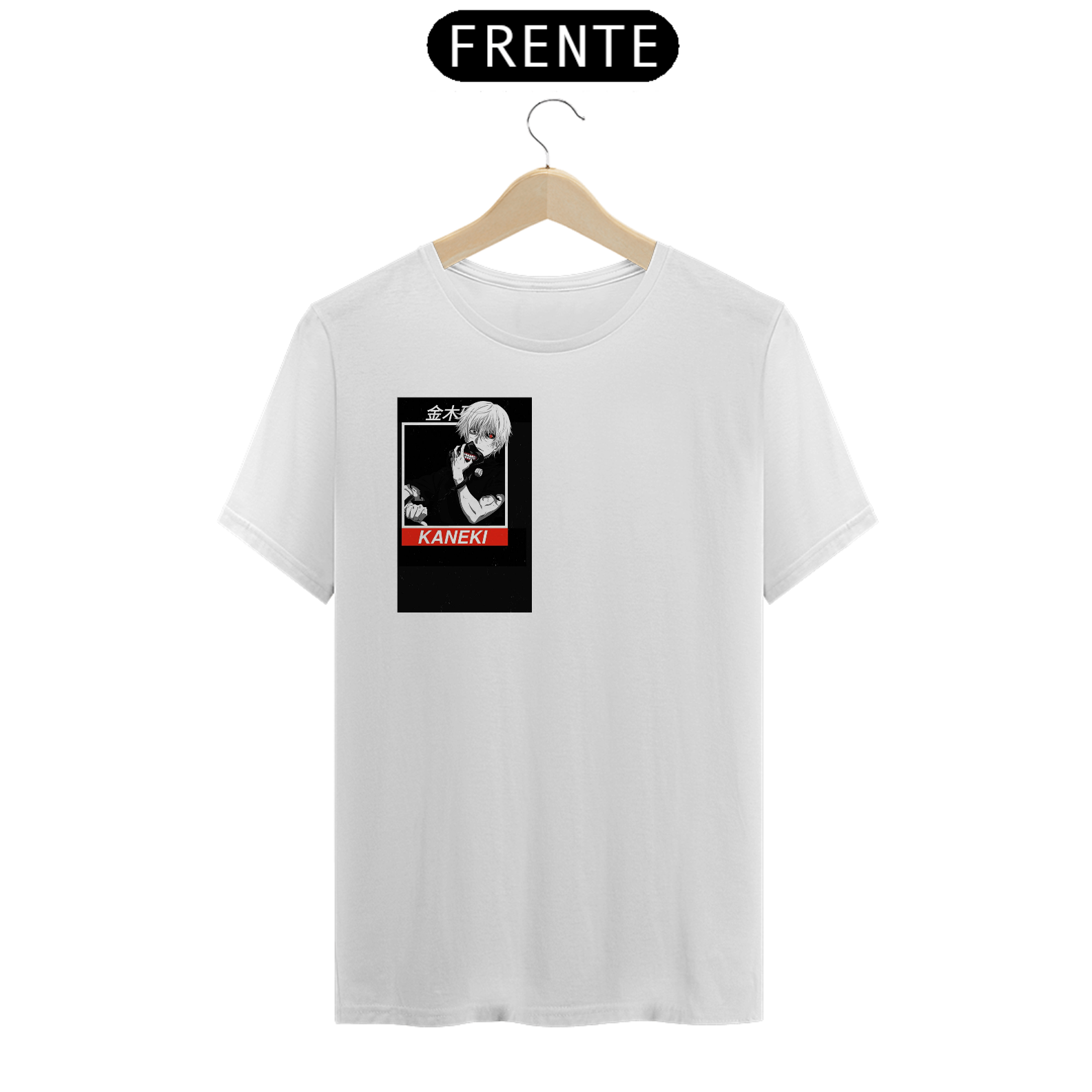 Nome do produto: CAMISETA - KANEKI KEN MINIMAL