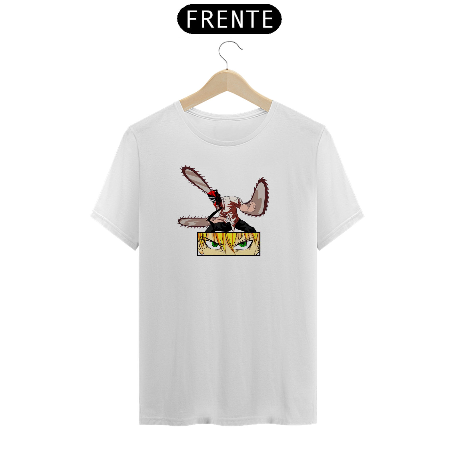 Nome do produto: CAMISETA - CHAINSAW MAN MINIMAL