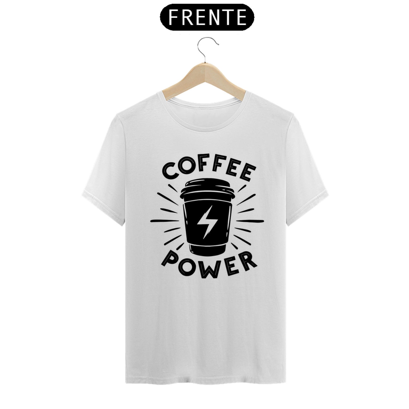 Nome do produto: CAMISETA - COFFE POWER