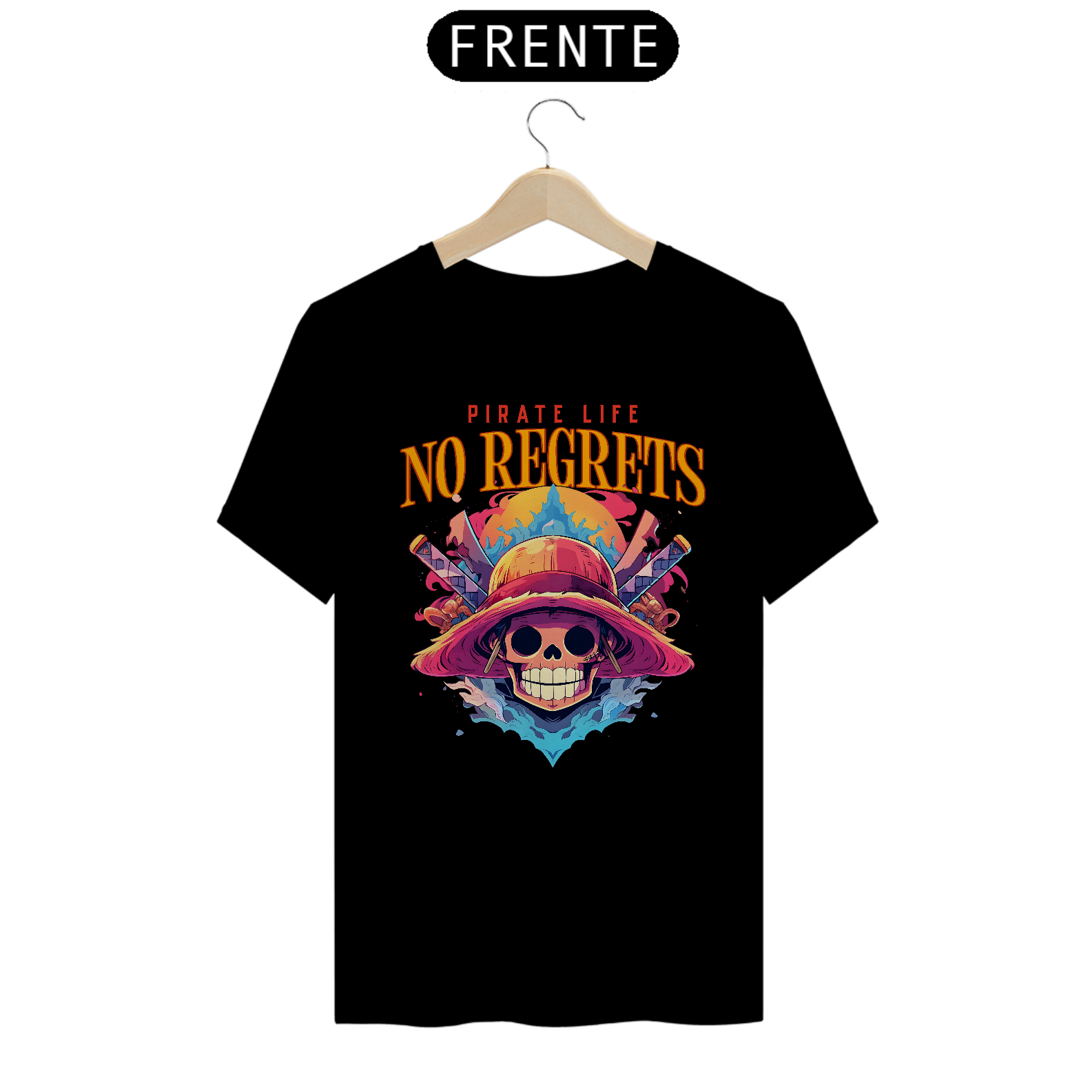 Nome do produto: CAMISETA - PIRATE LIFE