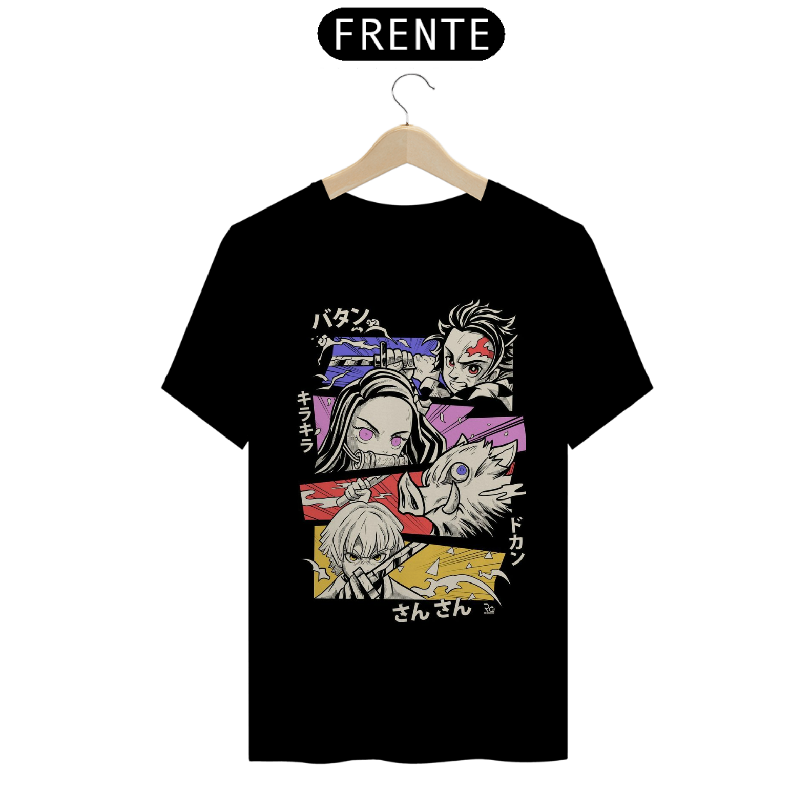 Nome do produto: CAMISETA DEMON SLAYER