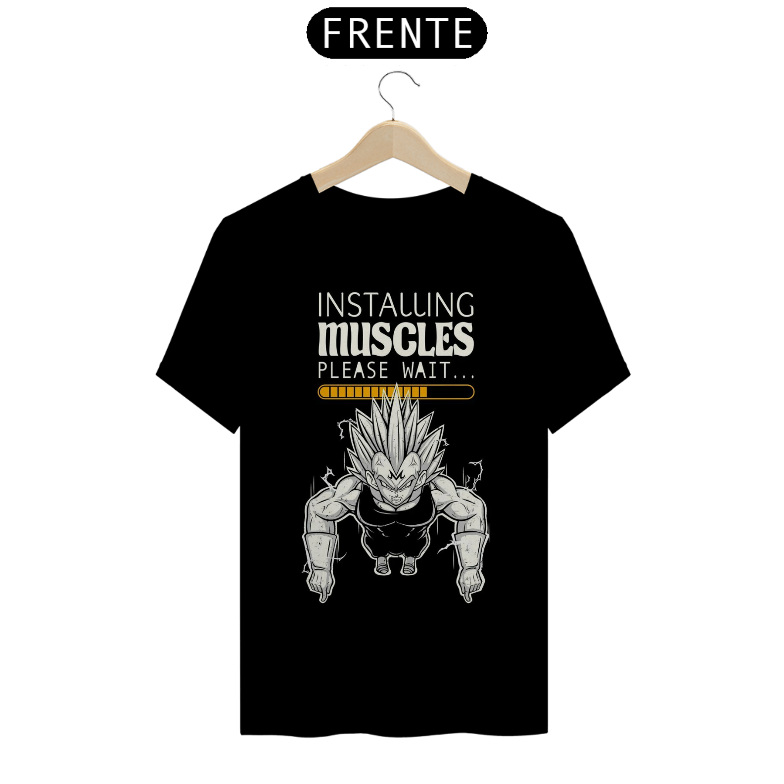Nome do produto: CAMISETA - INSTALLING MUSCLES
